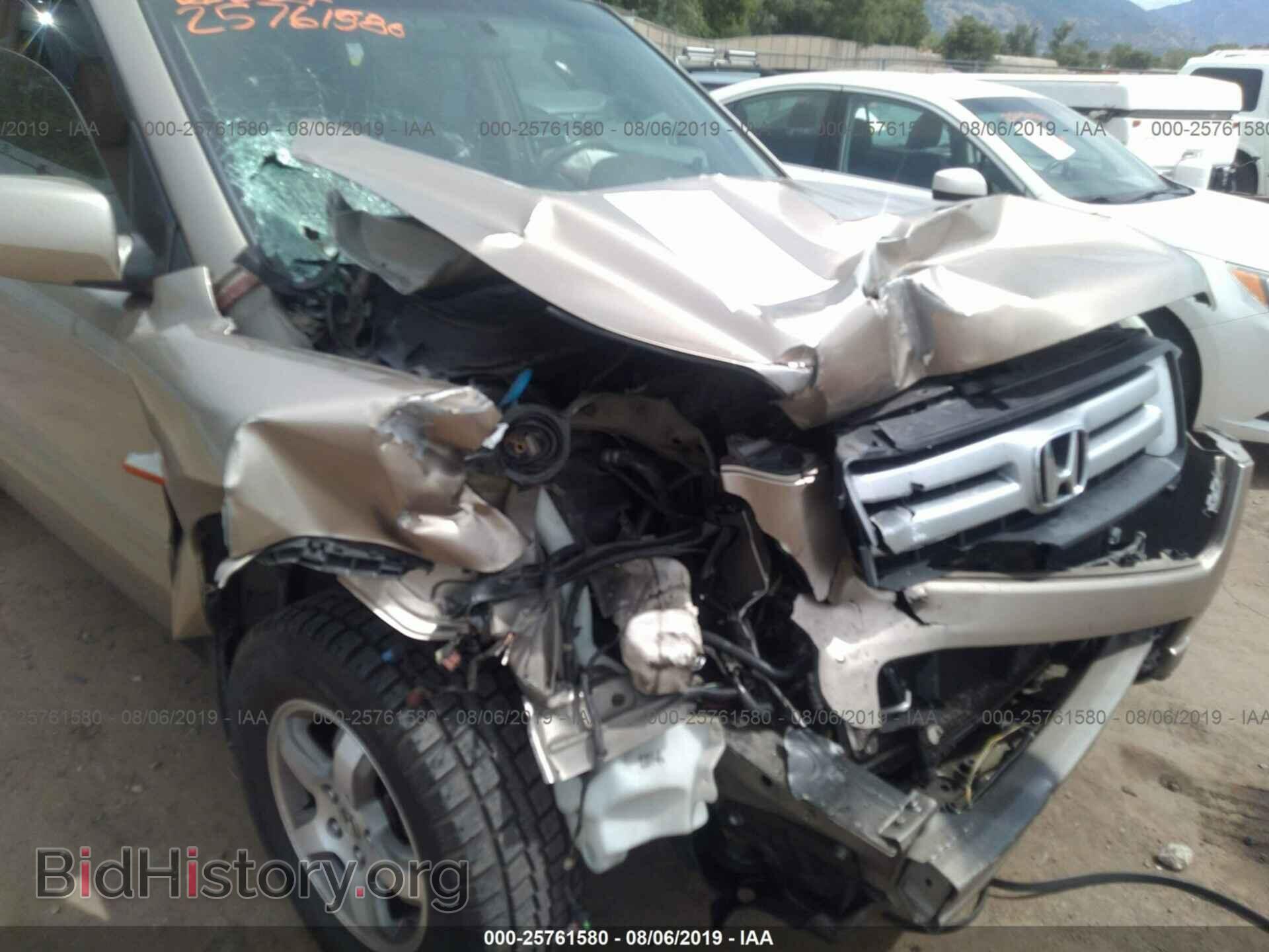 2006 HONDA PILOT - VIN: 2HKYF18706H525046 - Фото 6