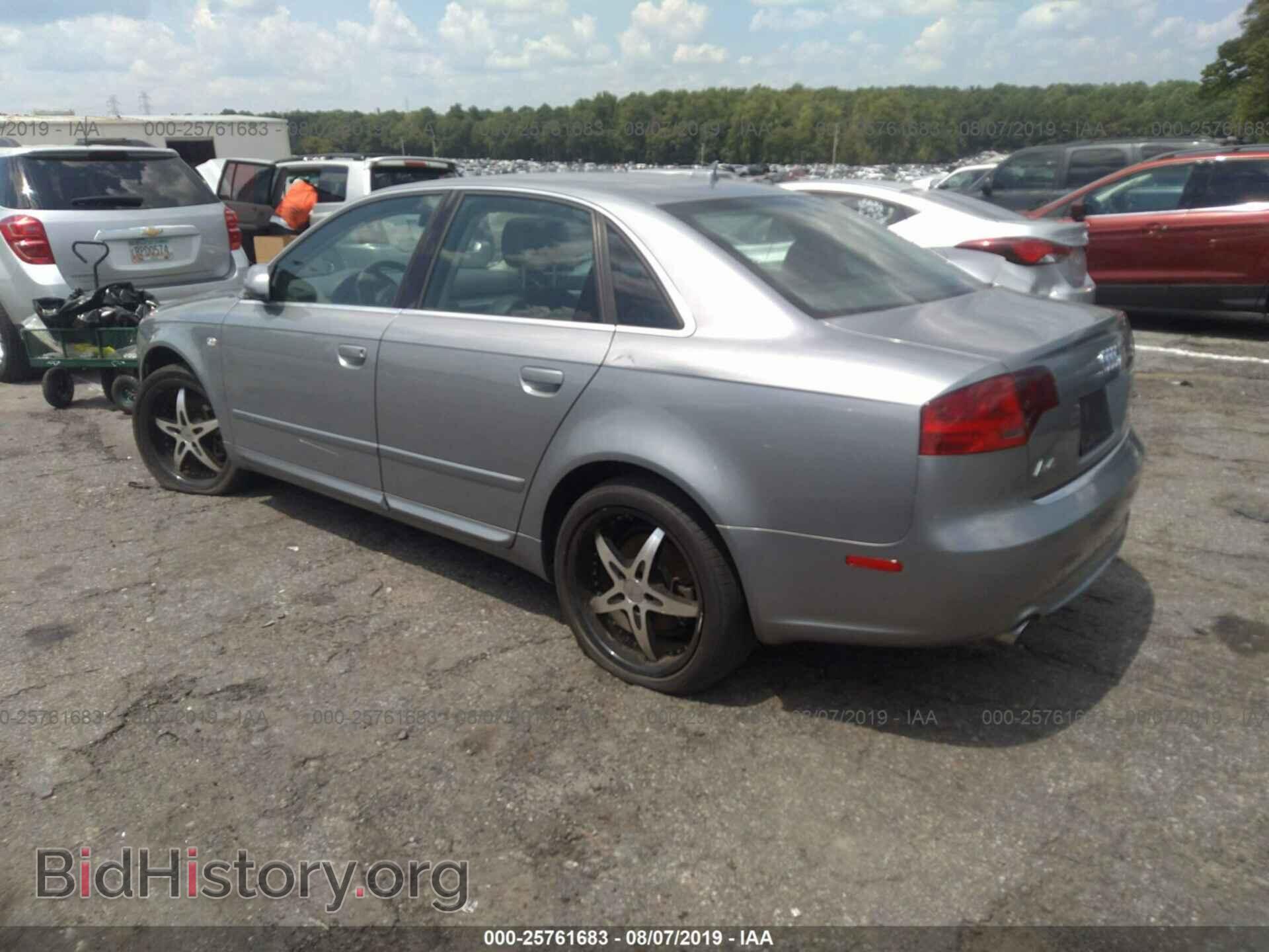 2008 AUDI A4 - VIN: WAUAF78EX8A040181 - Фото 3