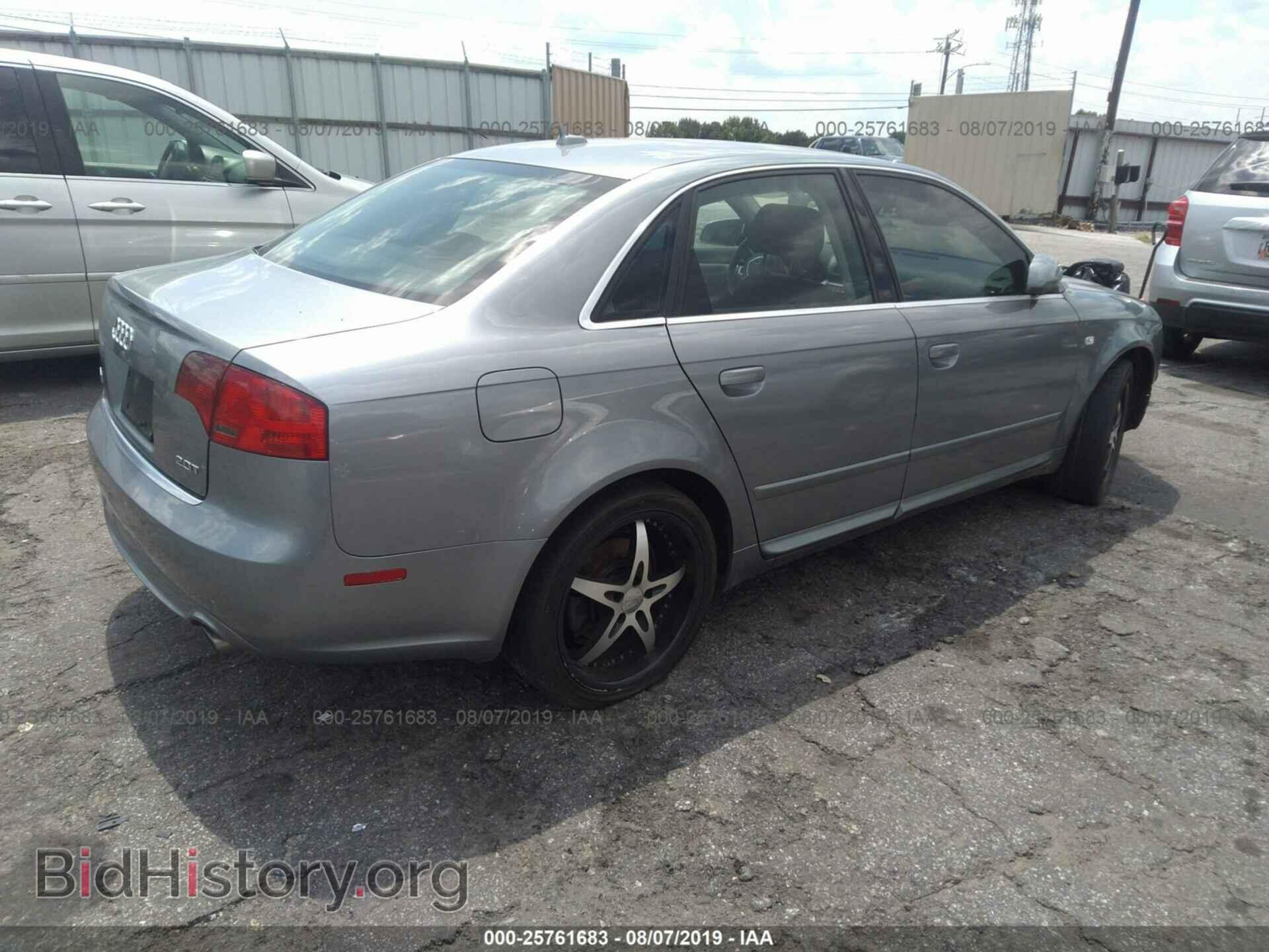 2008 AUDI A4 - VIN: WAUAF78EX8A040181 - Фото 4