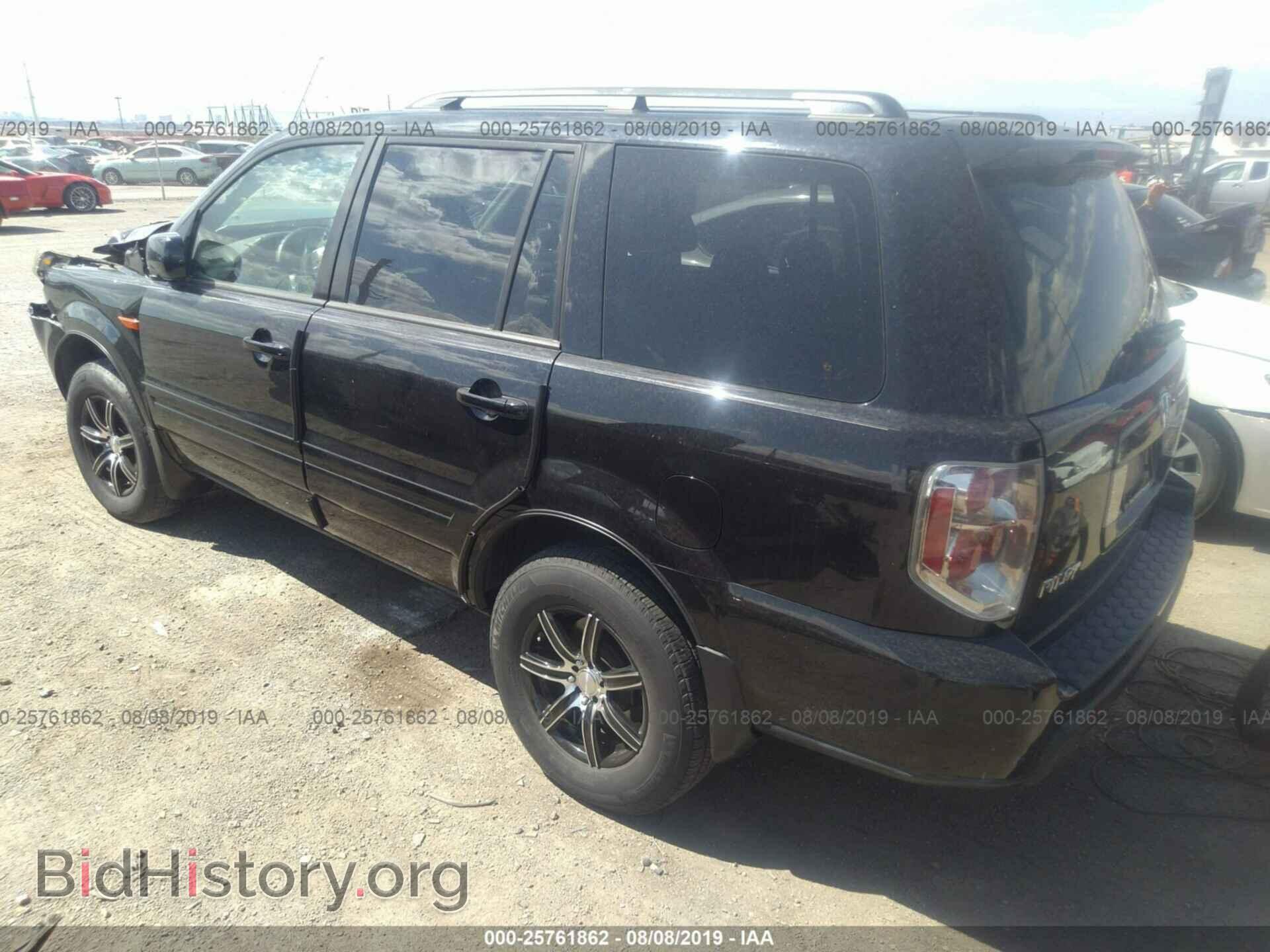 2006 HONDA PILOT - VIN: 5FNYF28466B045104 - Фото 3