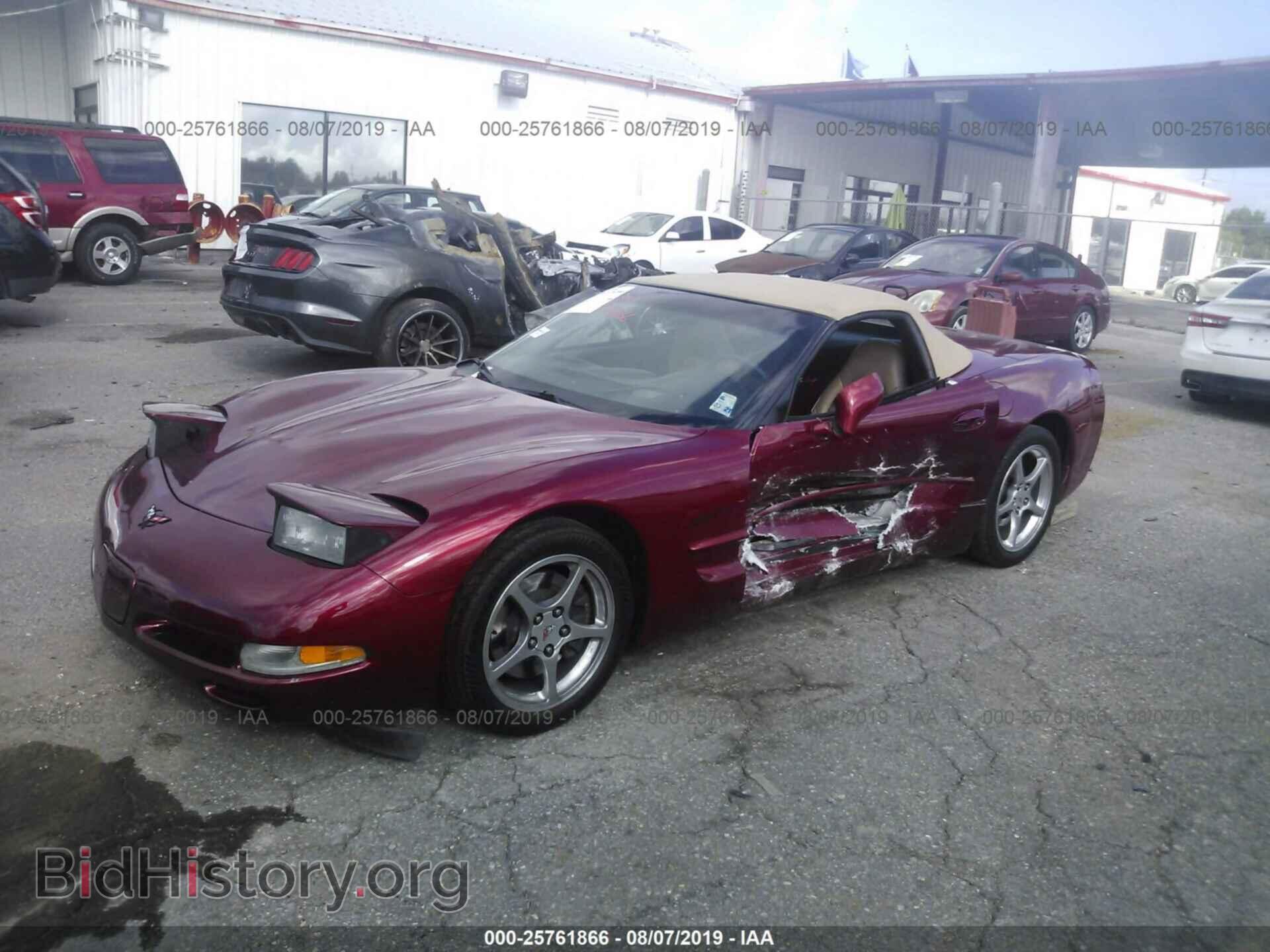 2004 CHEVROLET CORVETTE - VIN: 1G1YY32G045101547 - Фото 2