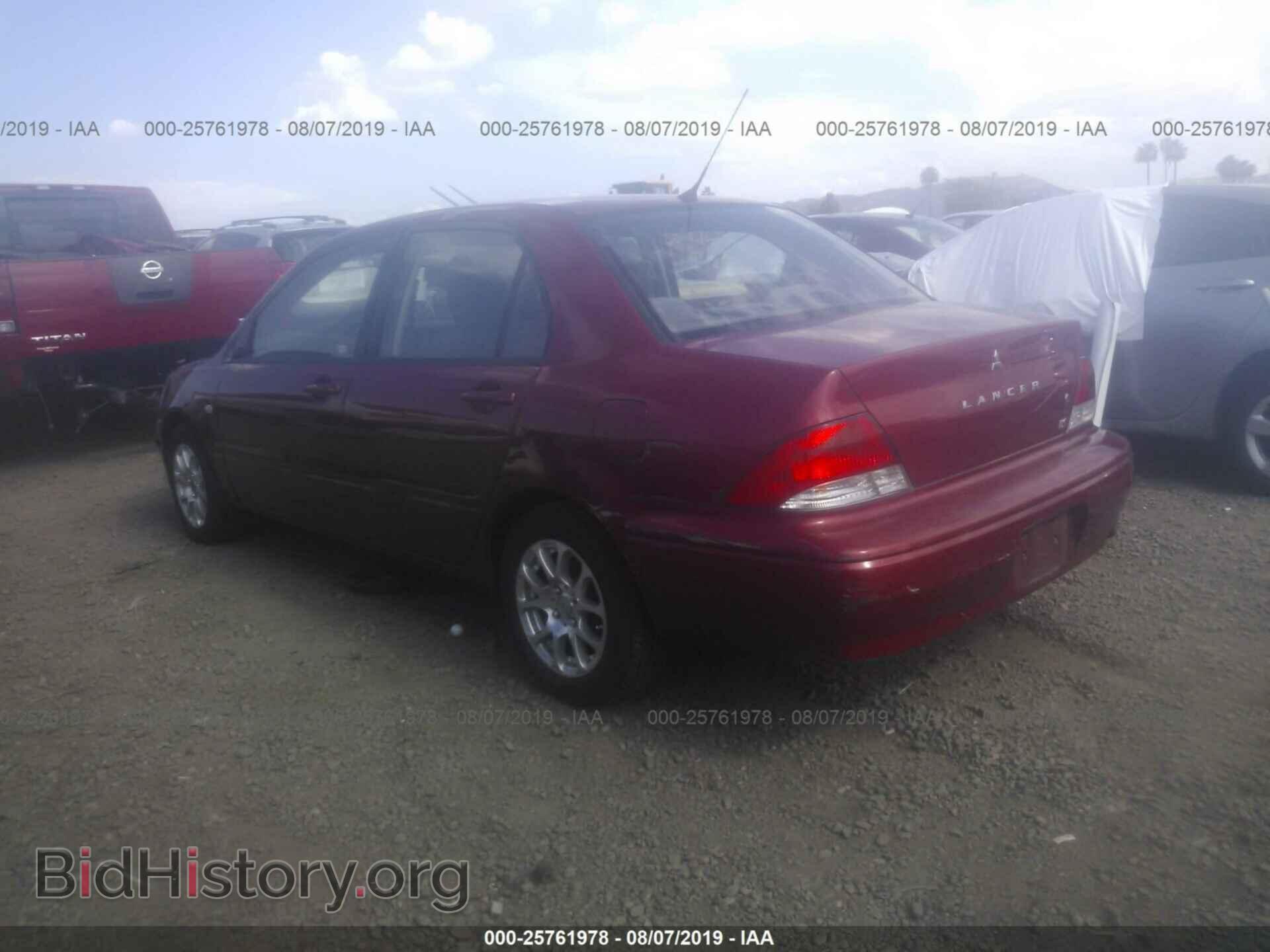 2002 MITSUBISHI LANCER - VIN: JA3AJ26E72U044605 - Photo 3