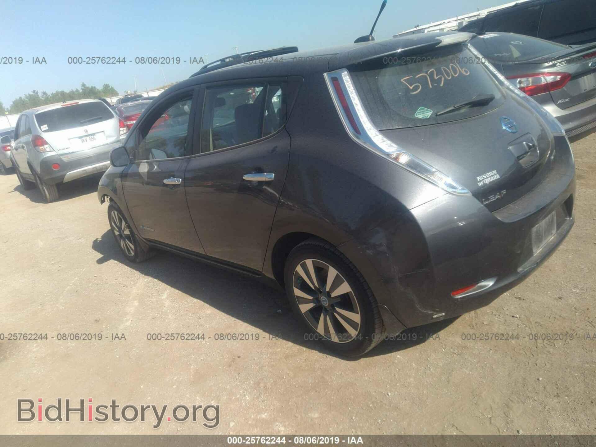 2013 NISSAN LEAF - VIN: 1N4AZ0CP3DC413107 - Фото 3