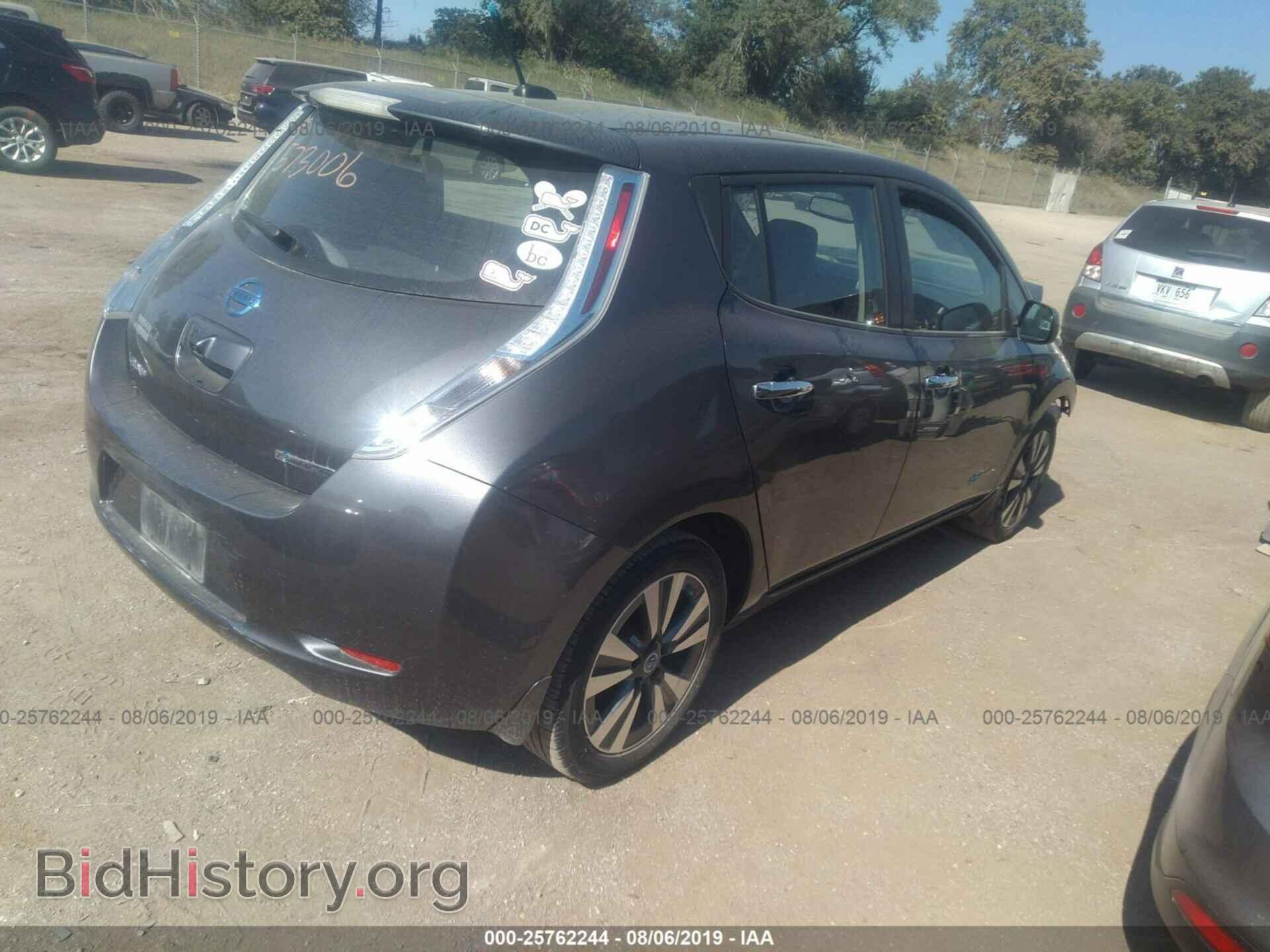 2013 NISSAN LEAF - VIN: 1N4AZ0CP3DC413107 - Фото 4