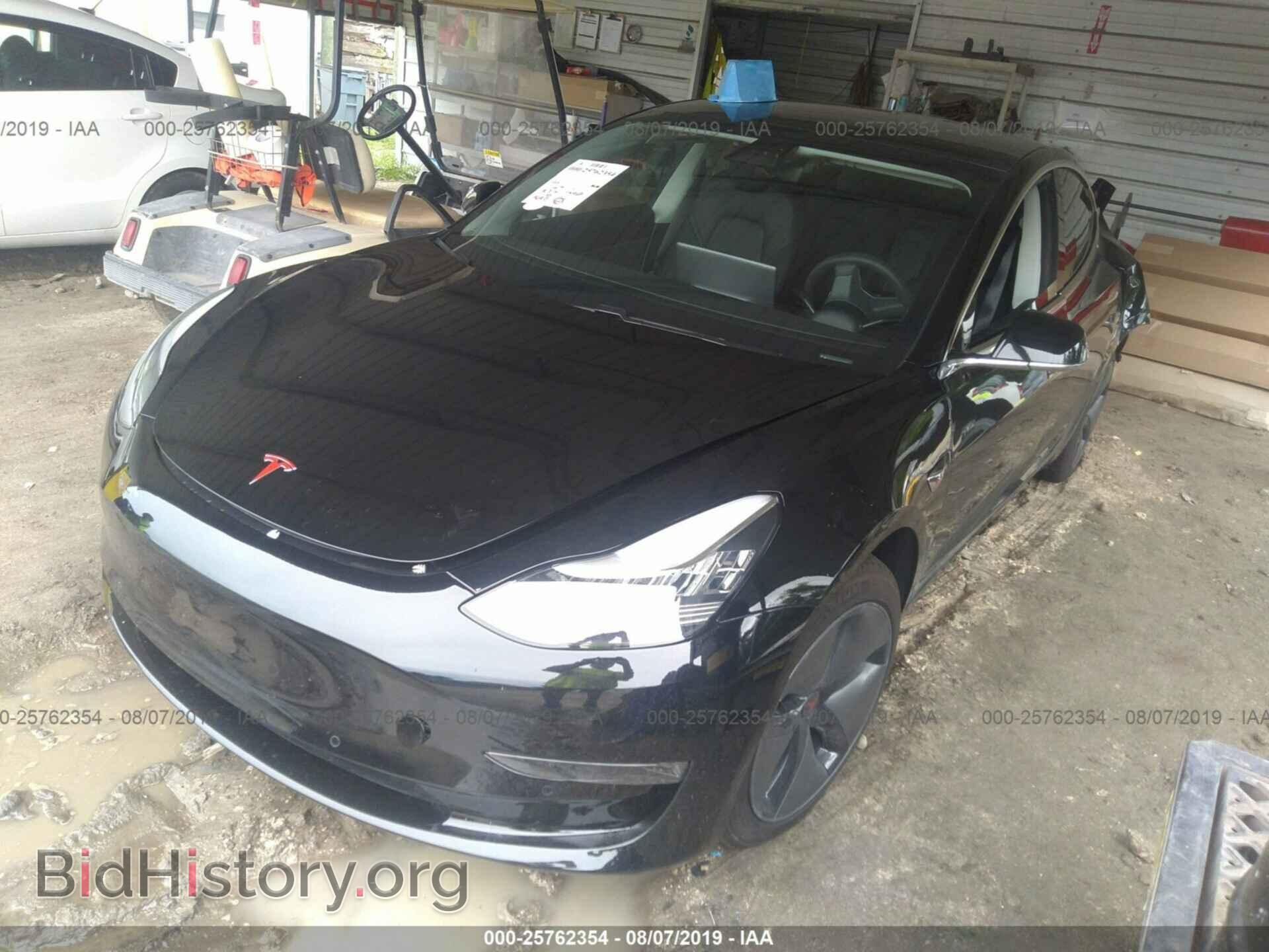 2019 TESLA MODEL 3 - VIN: 5YJ3E1EA5KF394637 - Фото 2