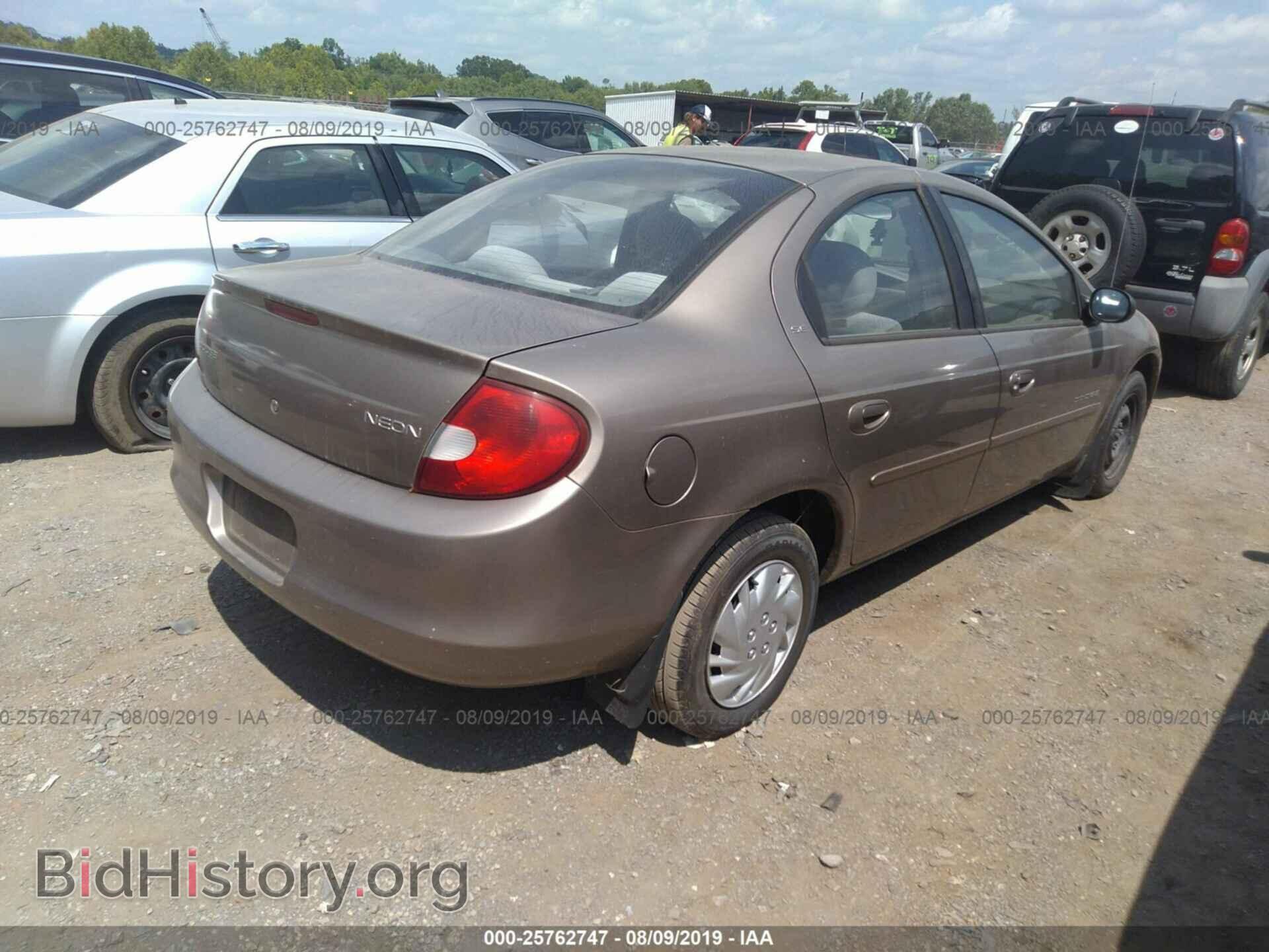 2001 DODGE NEON - VIN: 1B3ES46C31D246321 - Photo 4