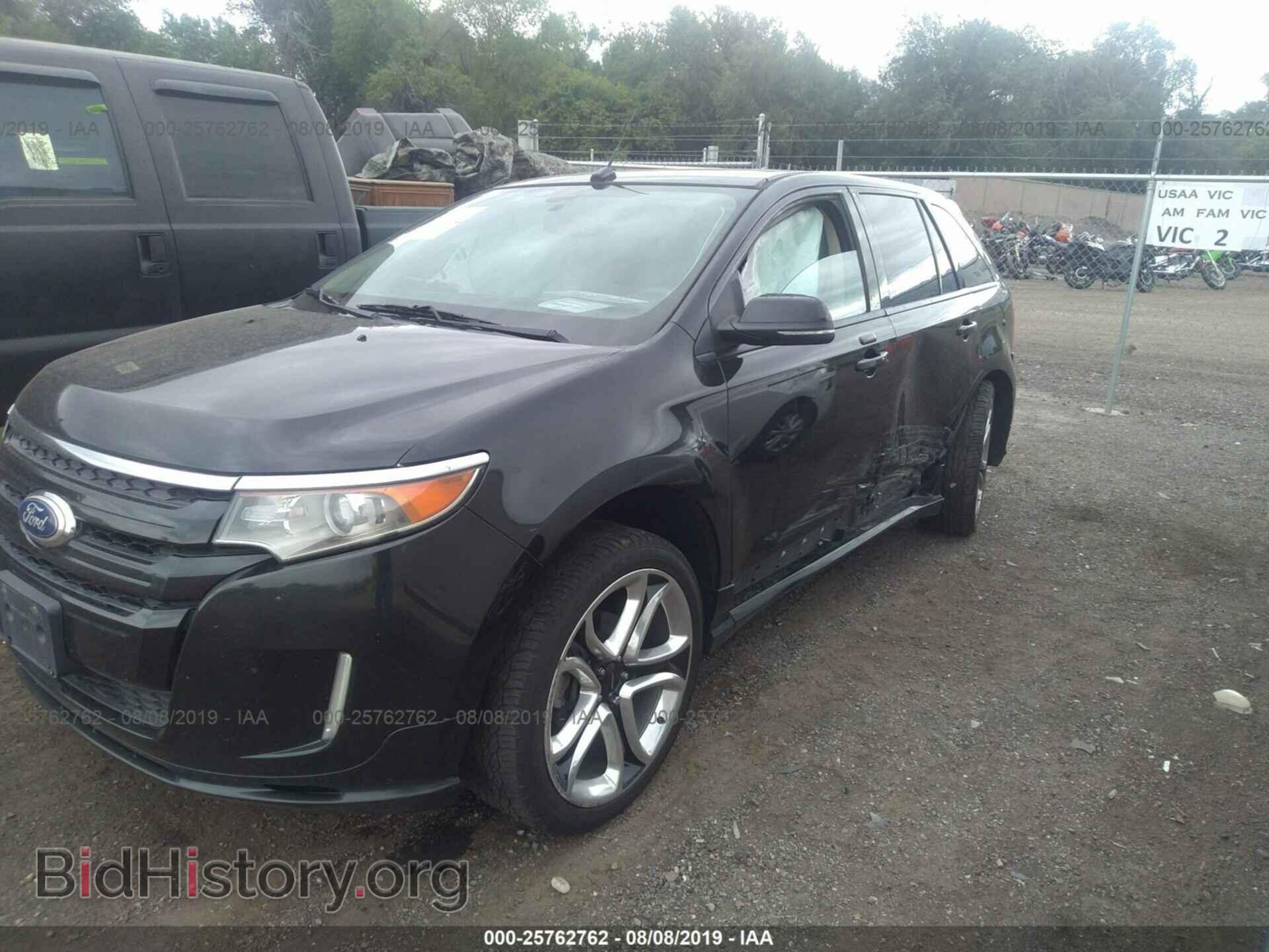 2014 FORD EDGE - VIN: 2FMDK3AKXEBA34123 - Фото 2