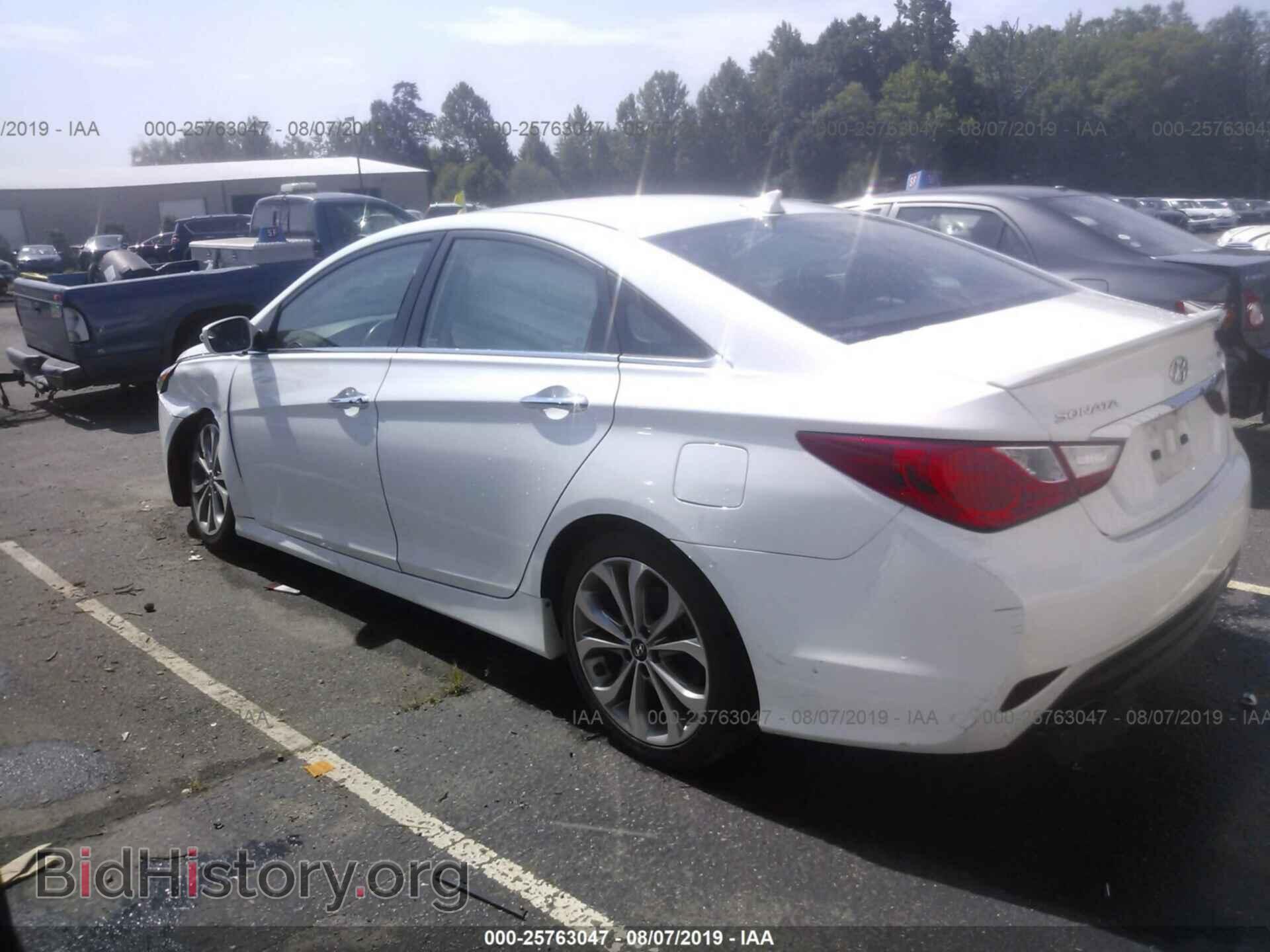2014 HYUNDAI SONATA - VIN: 5NPEC4ABXEH911306 - Фото 3