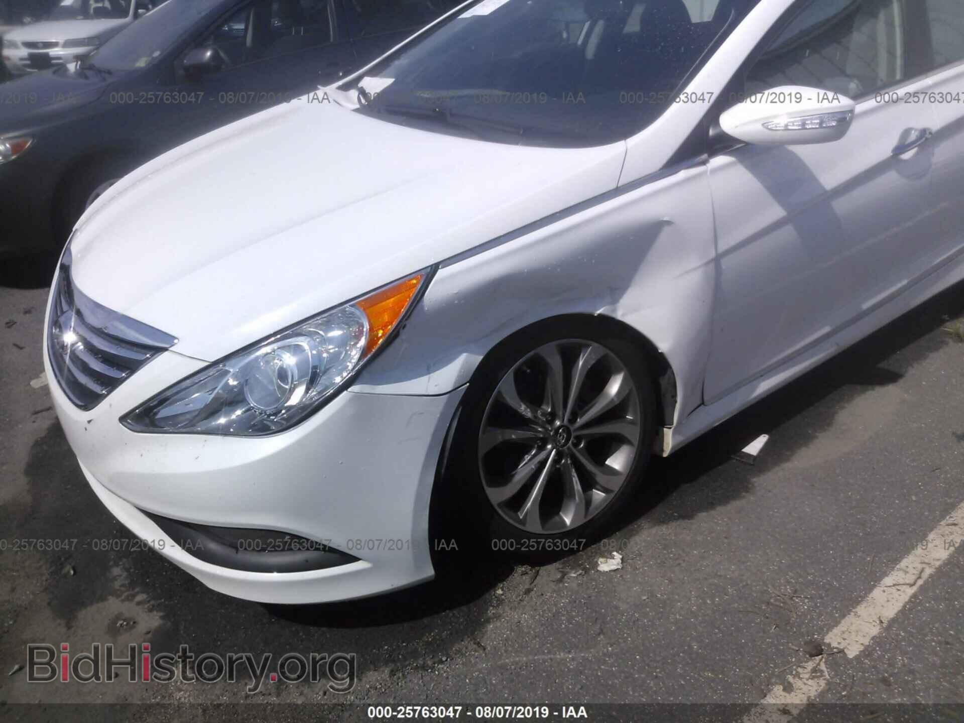 2014 HYUNDAI SONATA - VIN: 5NPEC4ABXEH911306 - Фото 6
