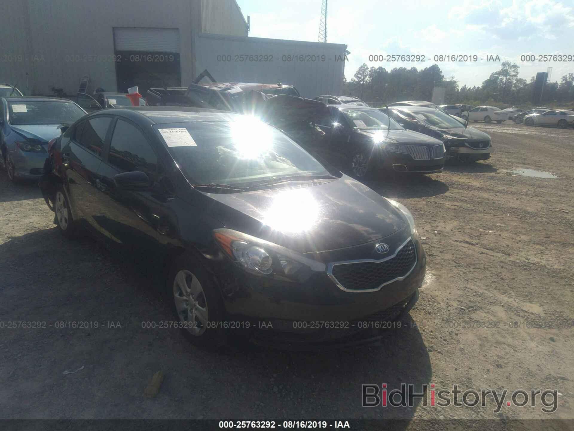 Photo KNAFK4A65F5376281 - KIA FORTE 2015