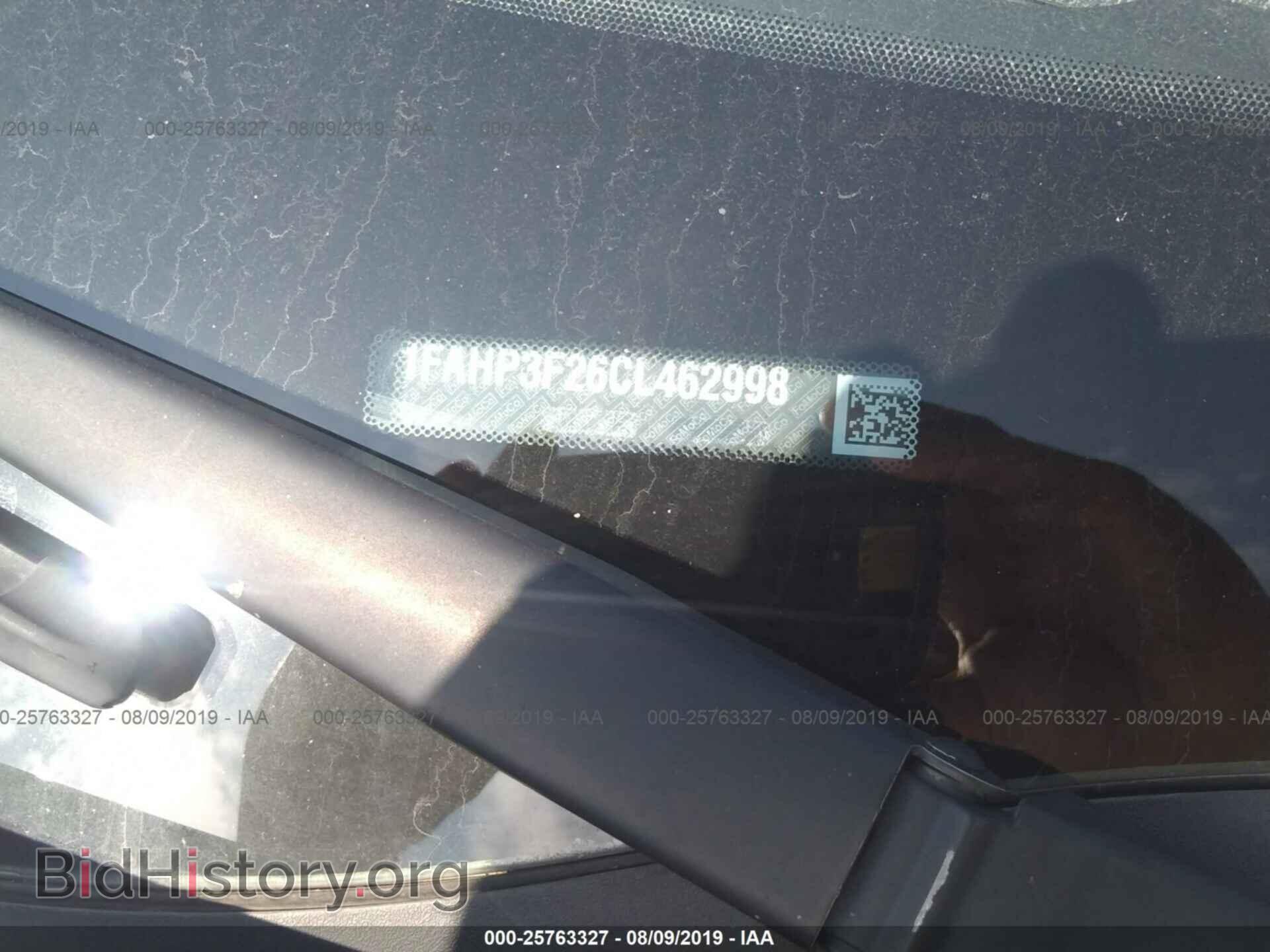2012 FORD FOCUS - VIN: 1FAHP3F26CL462998 - Фото 9