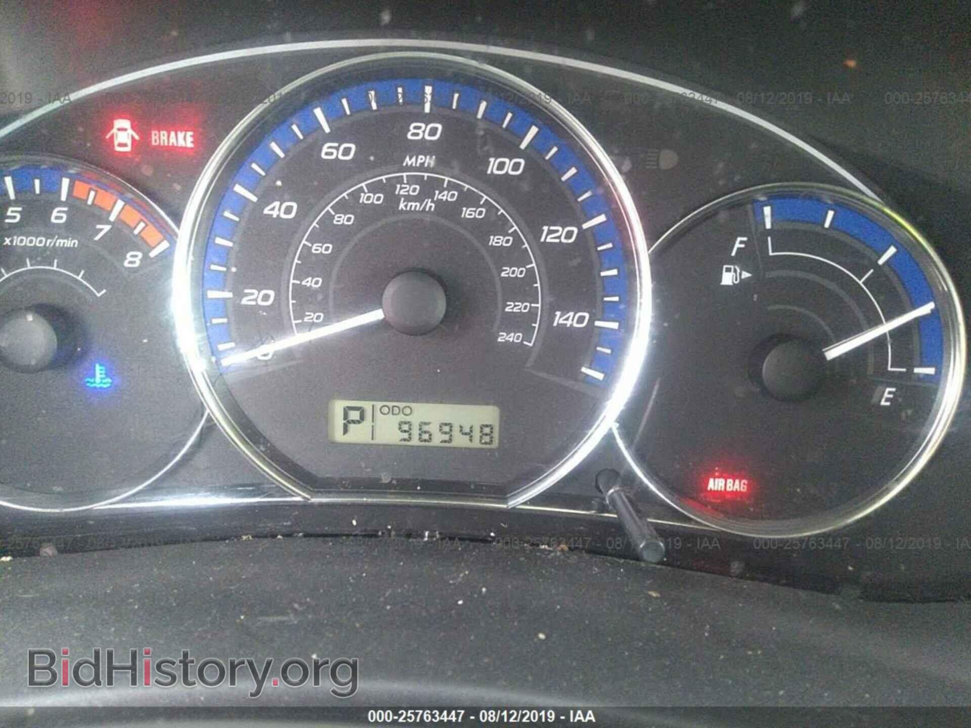 2010 SUBARU FORESTER - VIN: JF2SH6BC9AH904042 - Фото 7