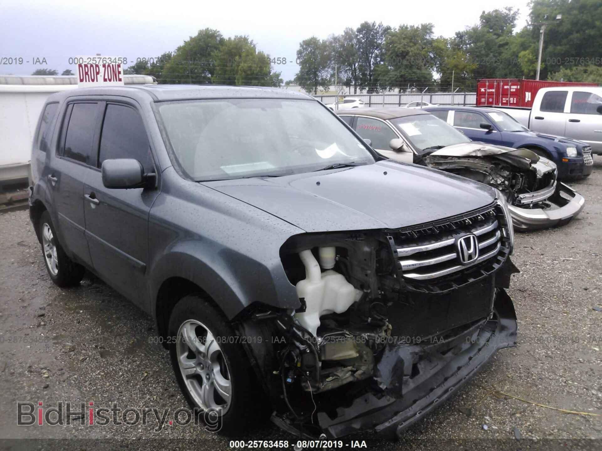 Photo 5FNYF3H50DB034143 - HONDA PILOT 2013