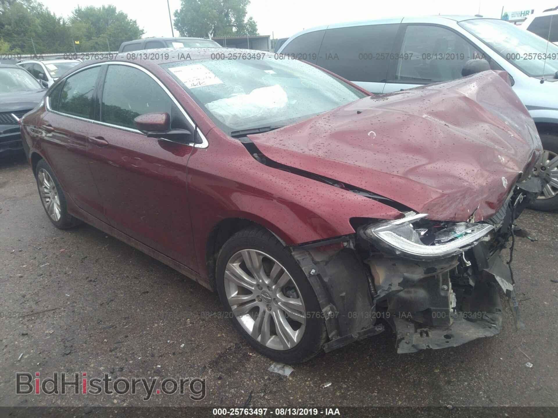 Photo 1C3CCCAB5FN538232 - CHRYSLER 200 2015