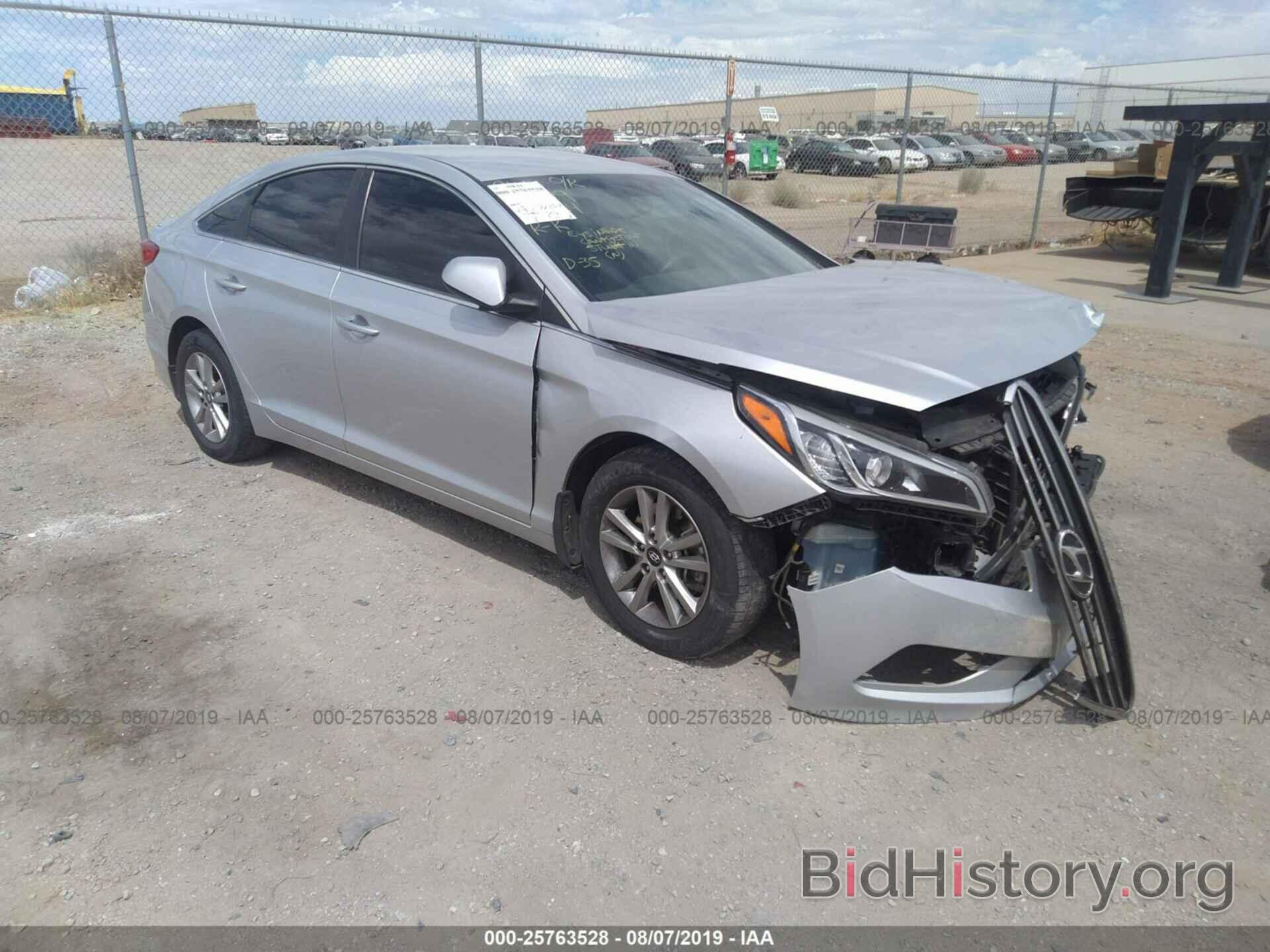 Photo 5NPE24AFXFH238427 - HYUNDAI SONATA 2015