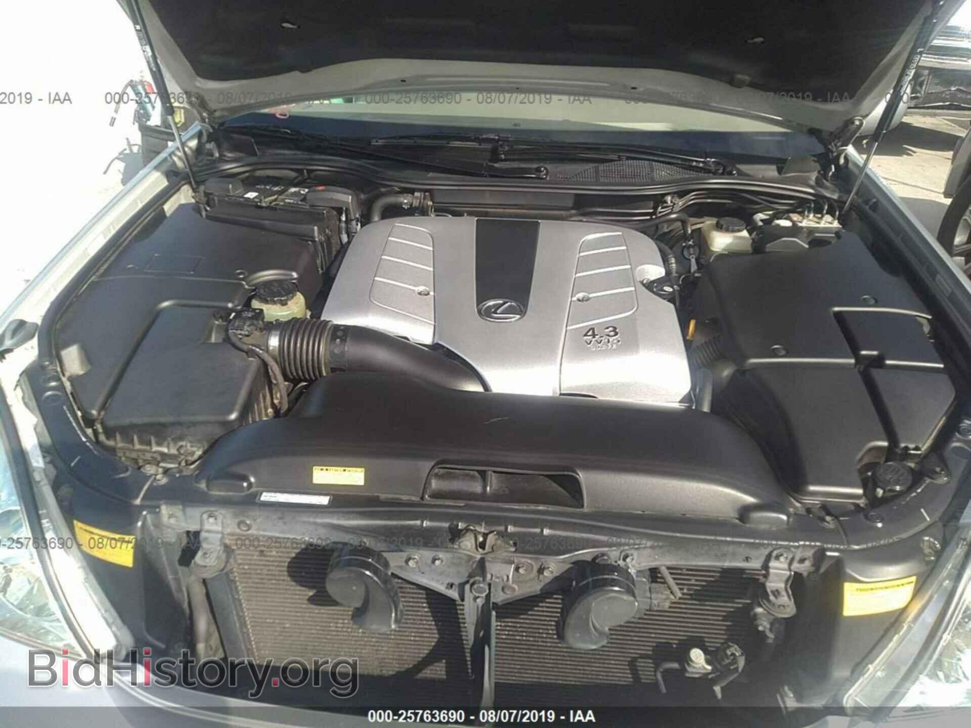 2002 LEXUS LS - VIN: JTHBN30F120058538 - Фото 10