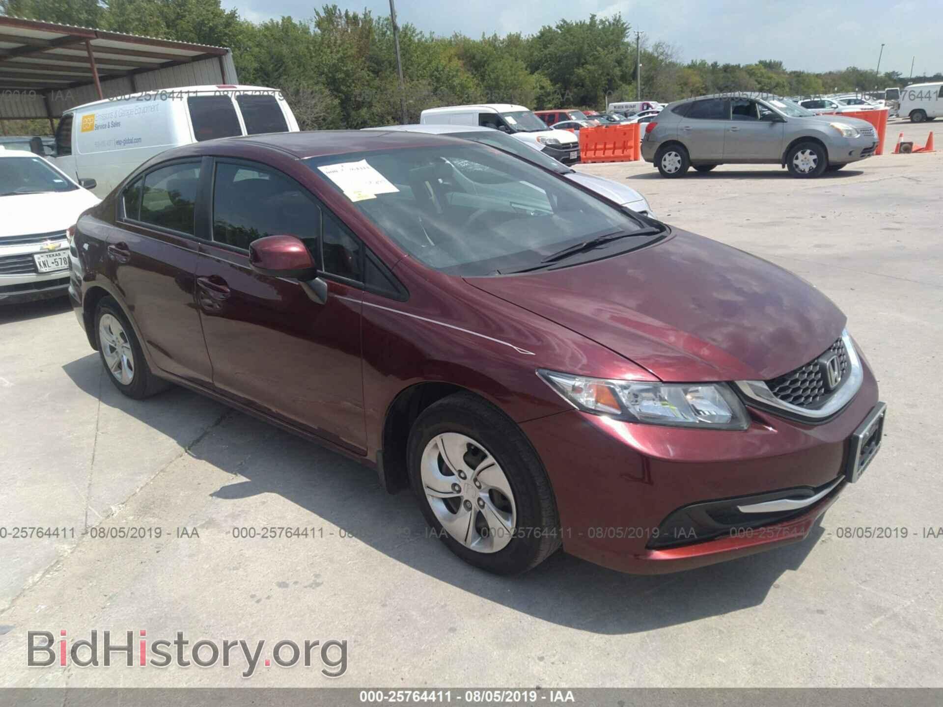 Фотография 2HGFB2F56DH536747 - HONDA CIVIC 2013