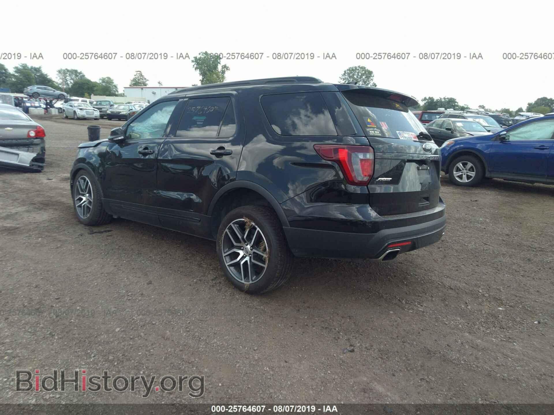2017 FORD EXPLORER - VIN: 1FM5K8GT3HGC04580 - Фото 3