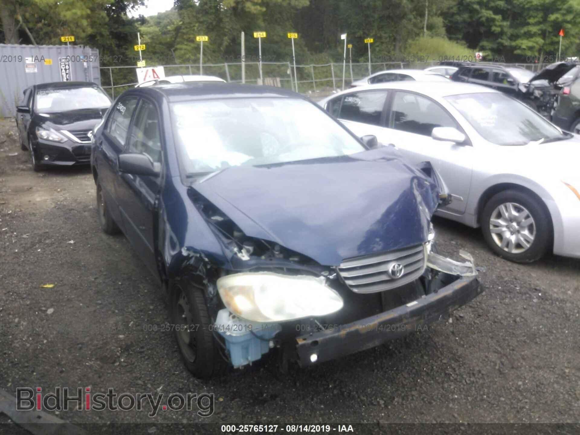Photo 2T1BR32E93C099405 - TOYOTA COROLLA 2003