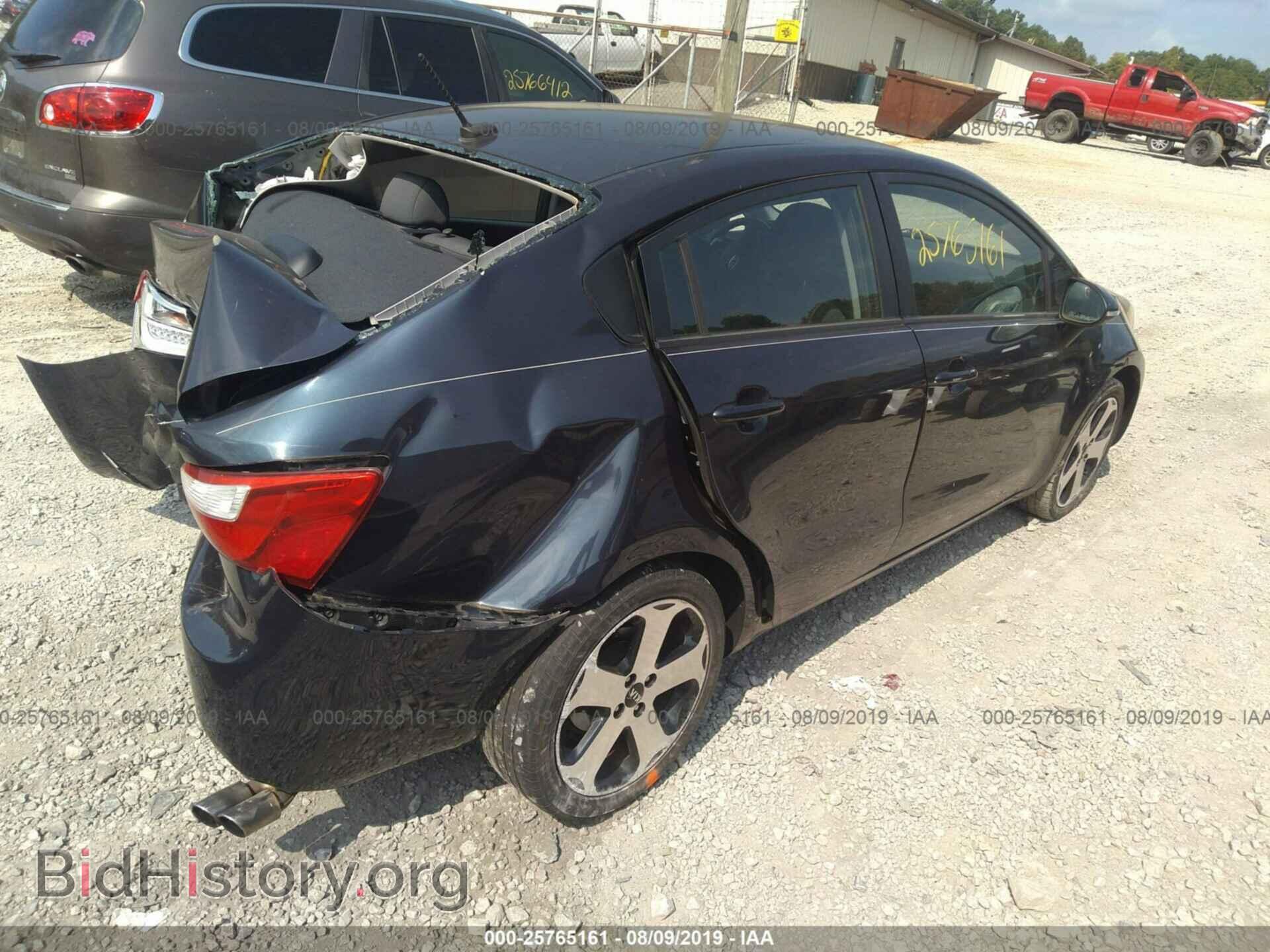 2012 KIA RIO - VIN: KNADN4A37C6059533 - Фото 4