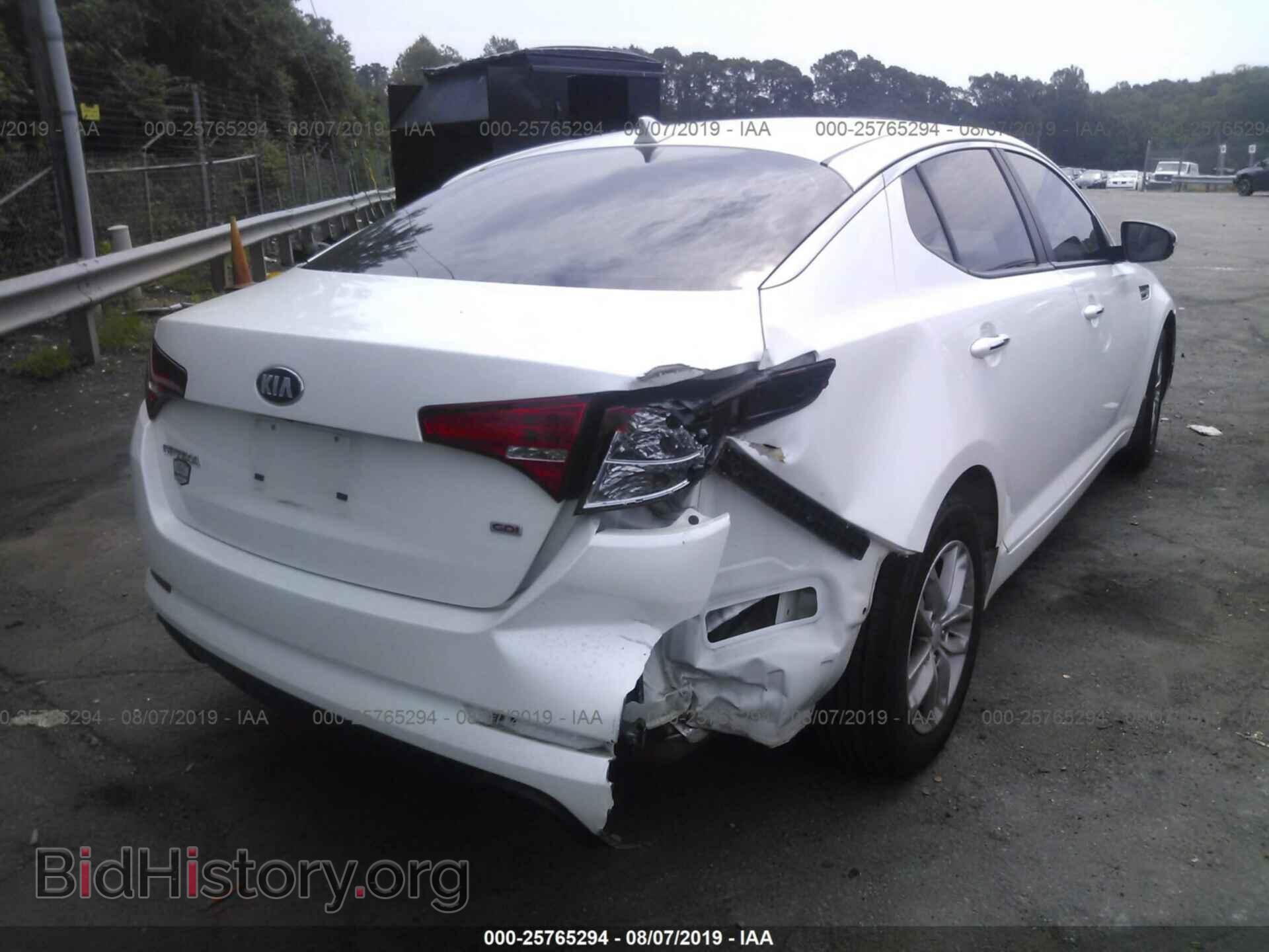 2013 KIA OPTIMA - VIN: KNAGM4A74D5380133 - Photo 4