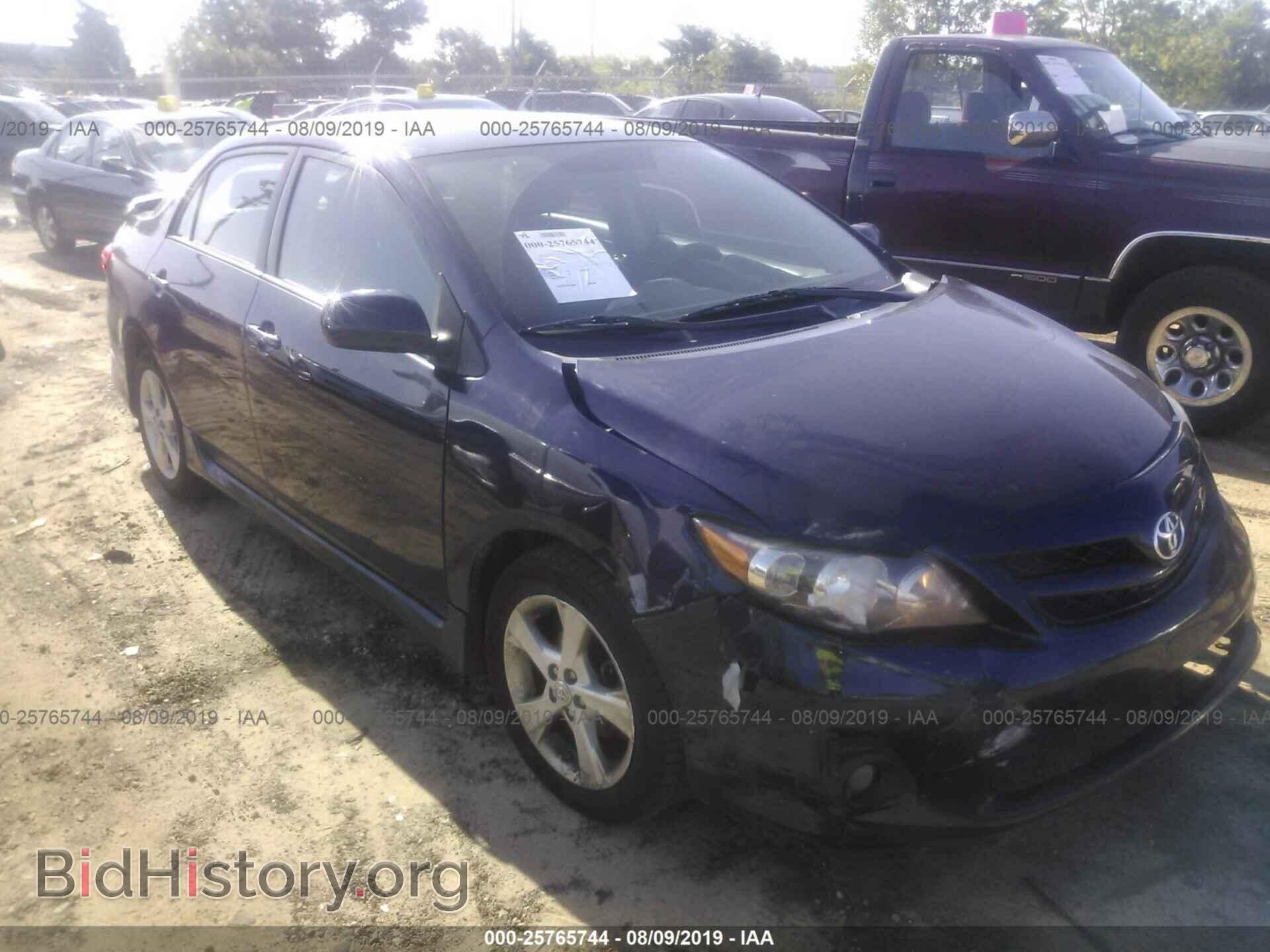 Photo 2T1BU4EE2CC809583 - TOYOTA COROLLA 2012