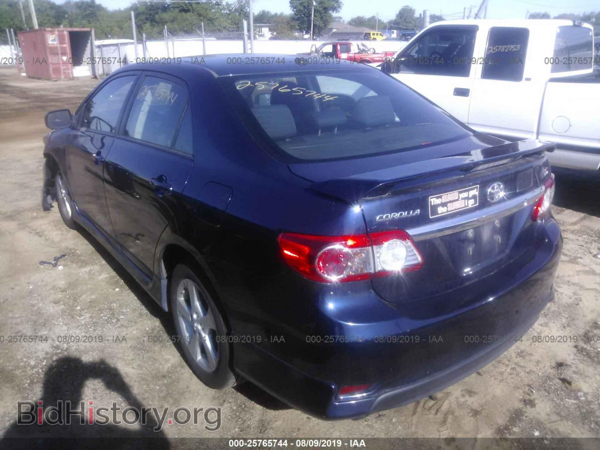2012 TOYOTA COROLLA - VIN: 2T1BU4EE2CC809583 - Фото 3