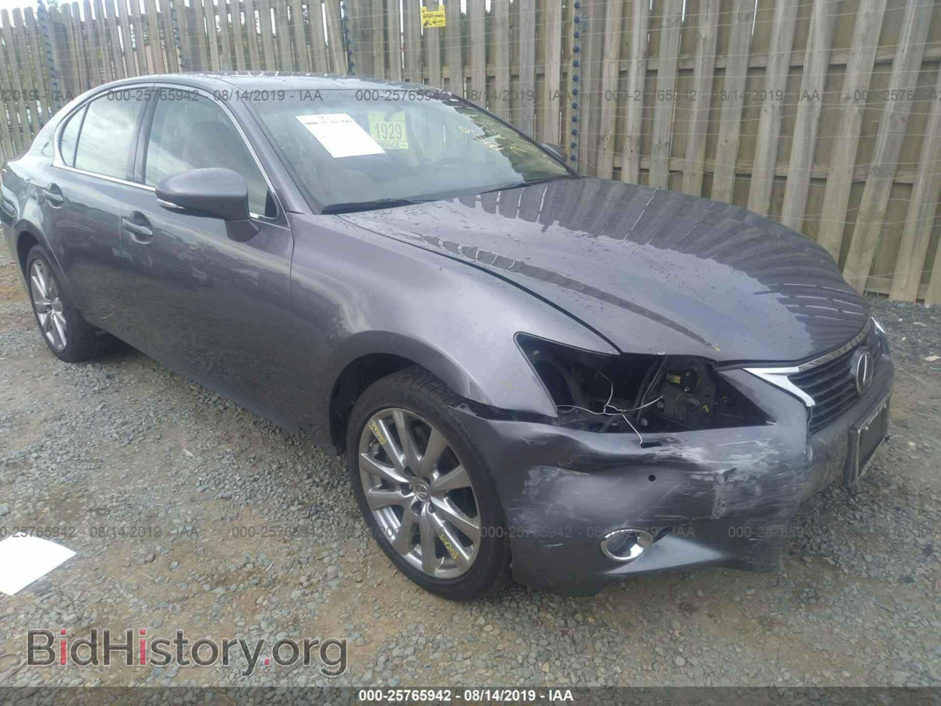 Фотография JTHCE1BL3FA000314 - LEXUS GS 2015