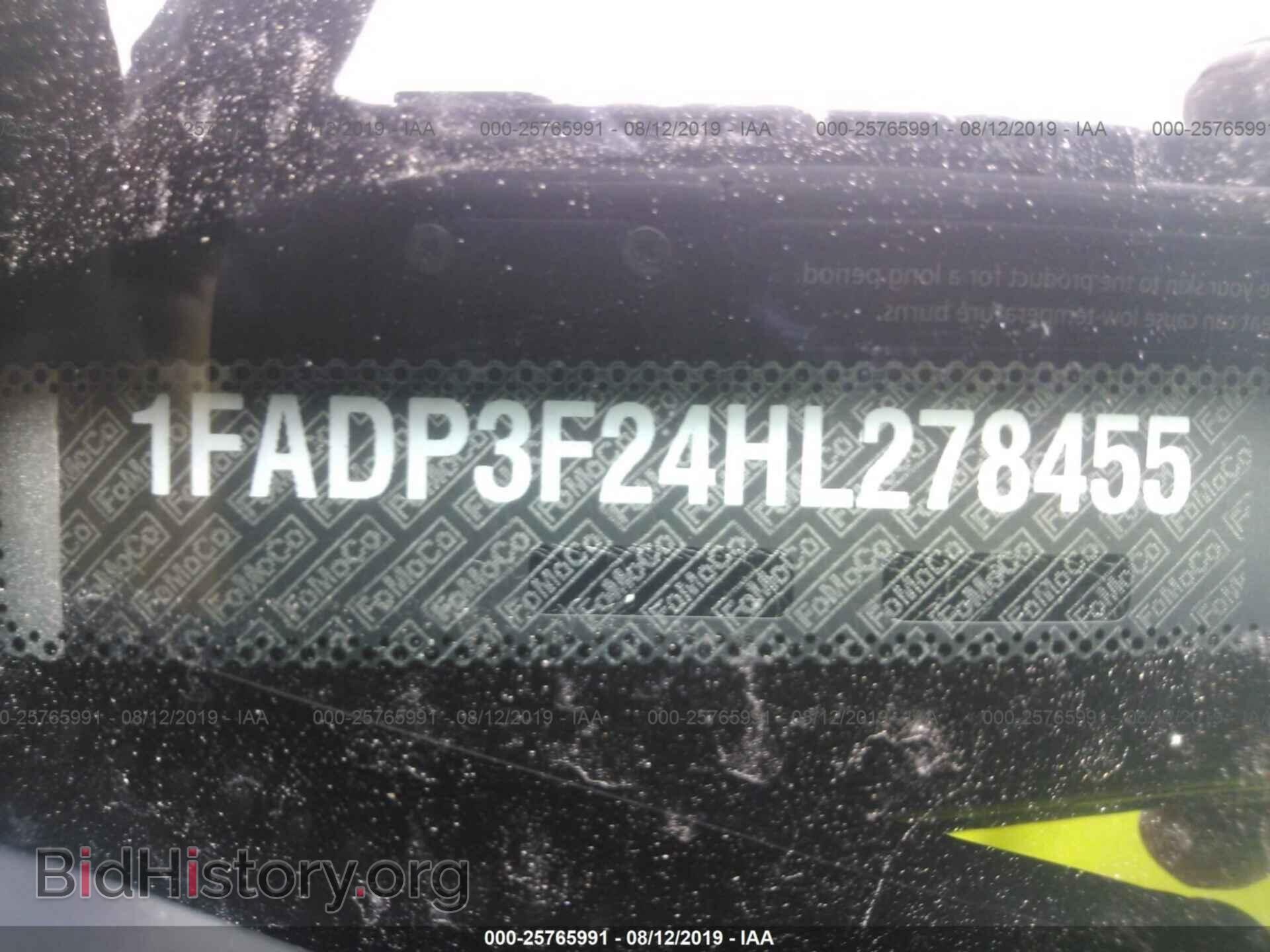 2017 FORD FOCUS - VIN: 1FADP3F24HL278455 - Фото 9