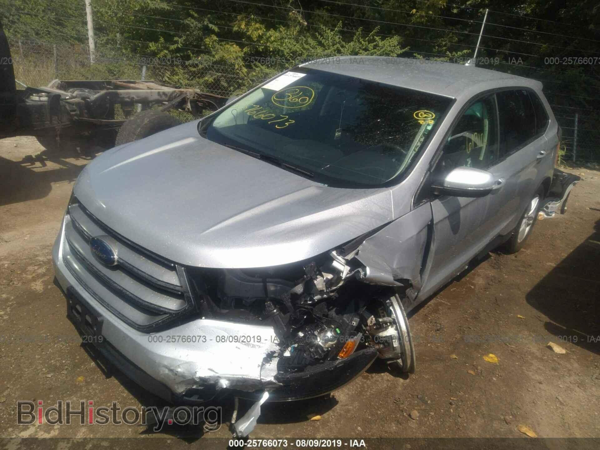 2015 FORD EDGE - VIN: 2FMTK4J86FBC17039 - Фото 2