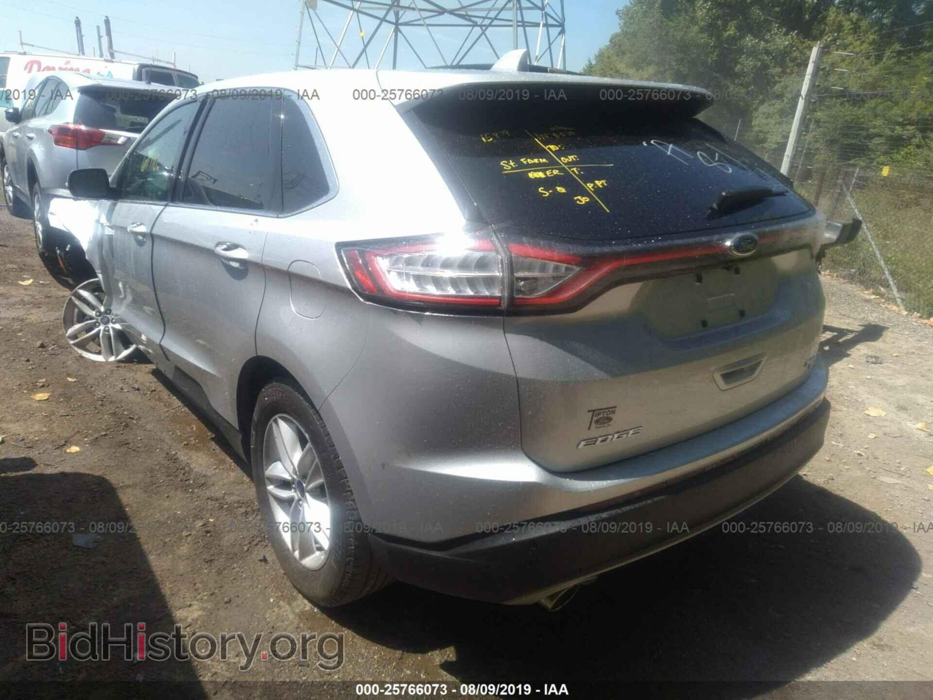 2015 FORD EDGE - VIN: 2FMTK4J86FBC17039 - Фото 3
