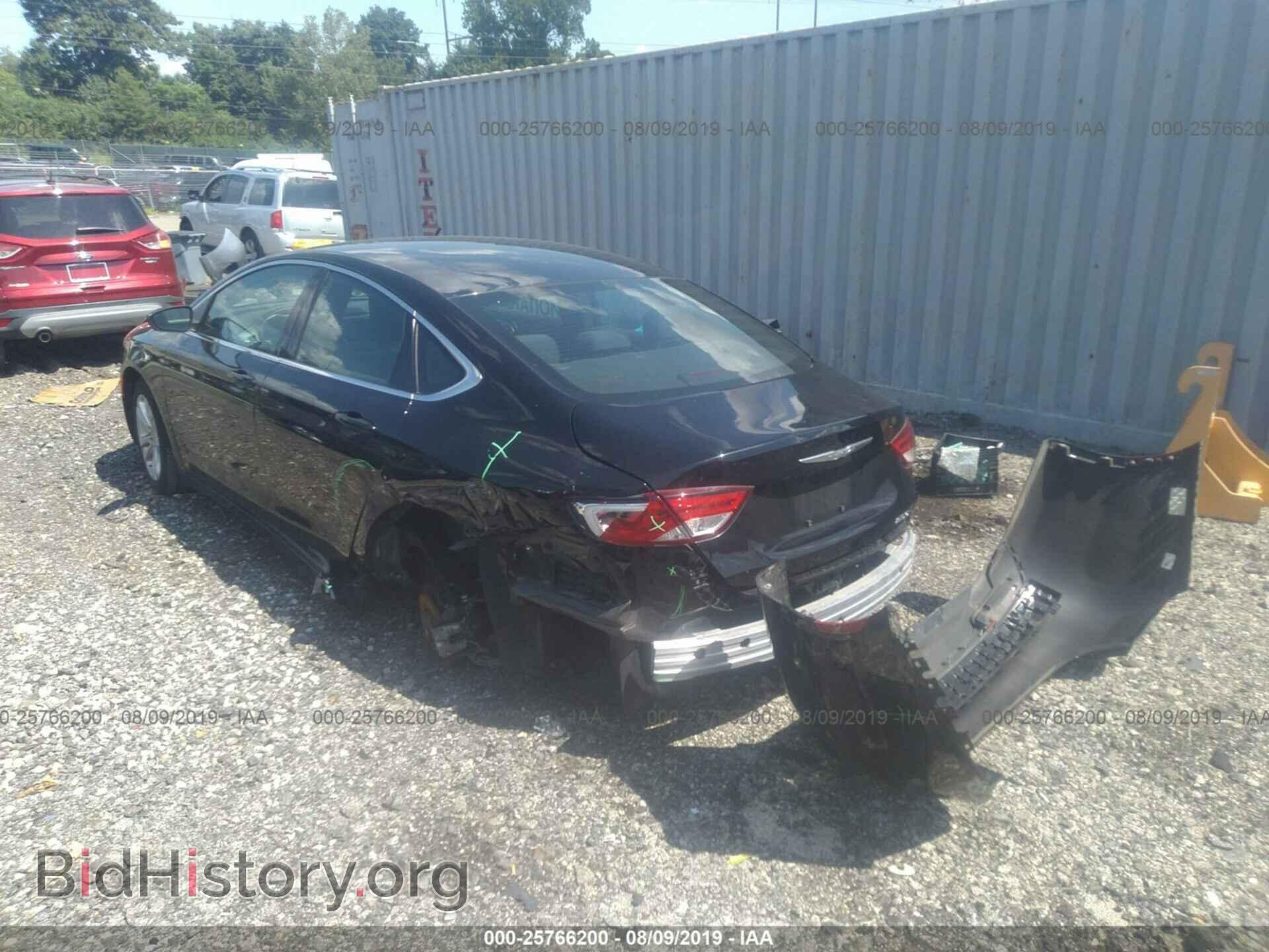 2016 CHRYSLER 200 - VIN: 1C3CCCAB9GN145206 - Фото 3