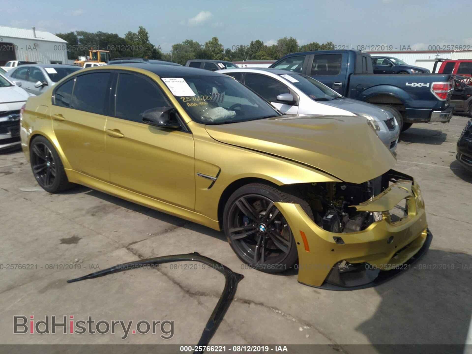 Фотография WBS8M9C50G5D31270 - BMW M3 2016