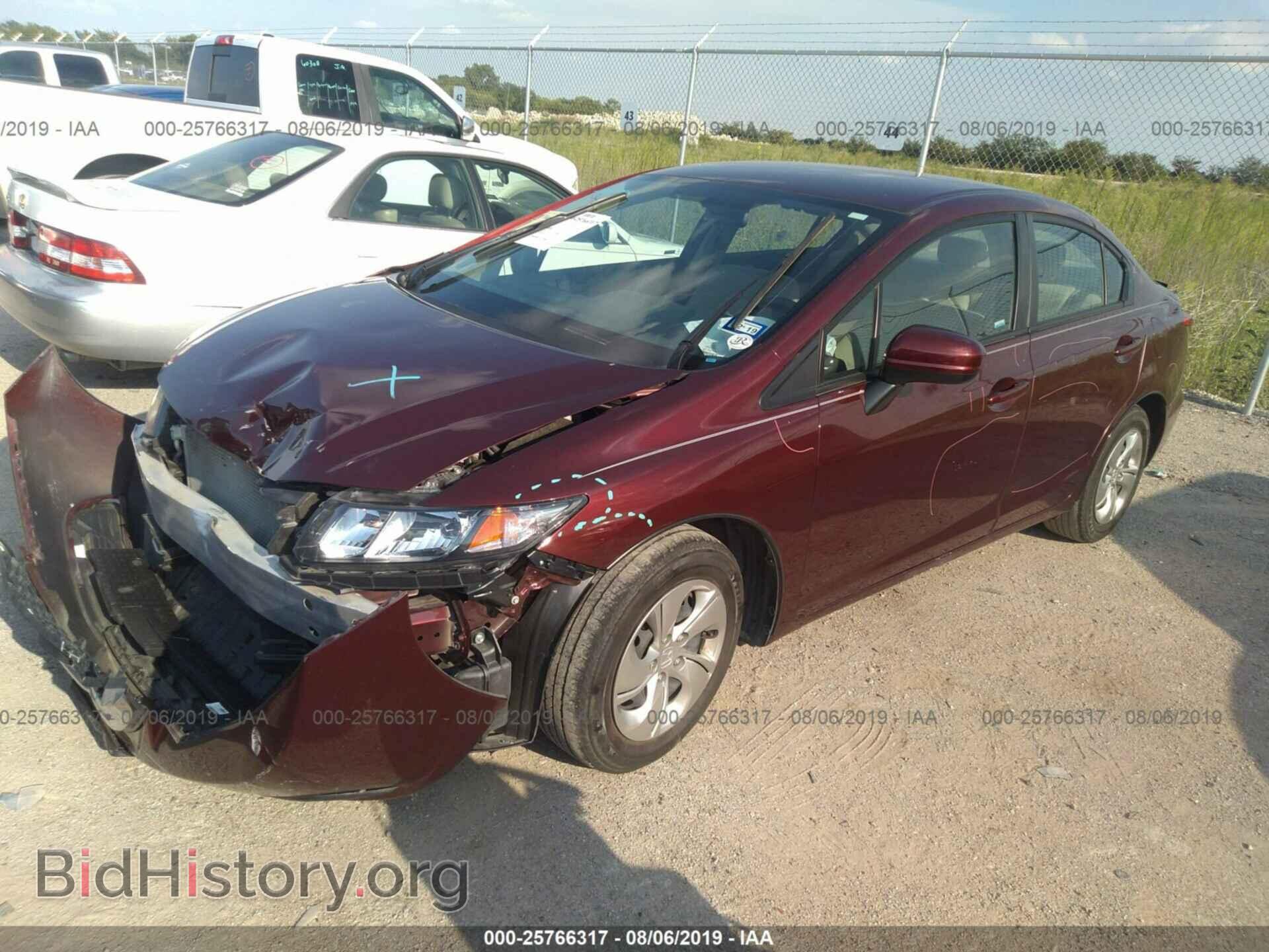 2014 HONDA CIVIC - VIN: 19XFB2F50EE228579 - Photo 2
