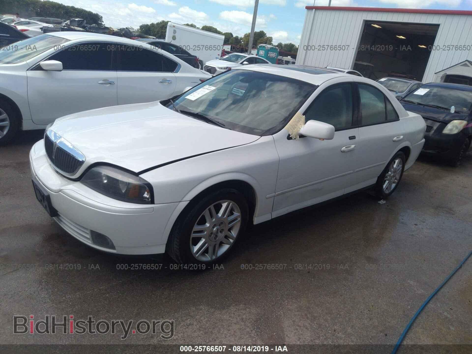 2003 LINCOLN LS - VIN: 1LNHM87AX3Y698333 - Фото 2