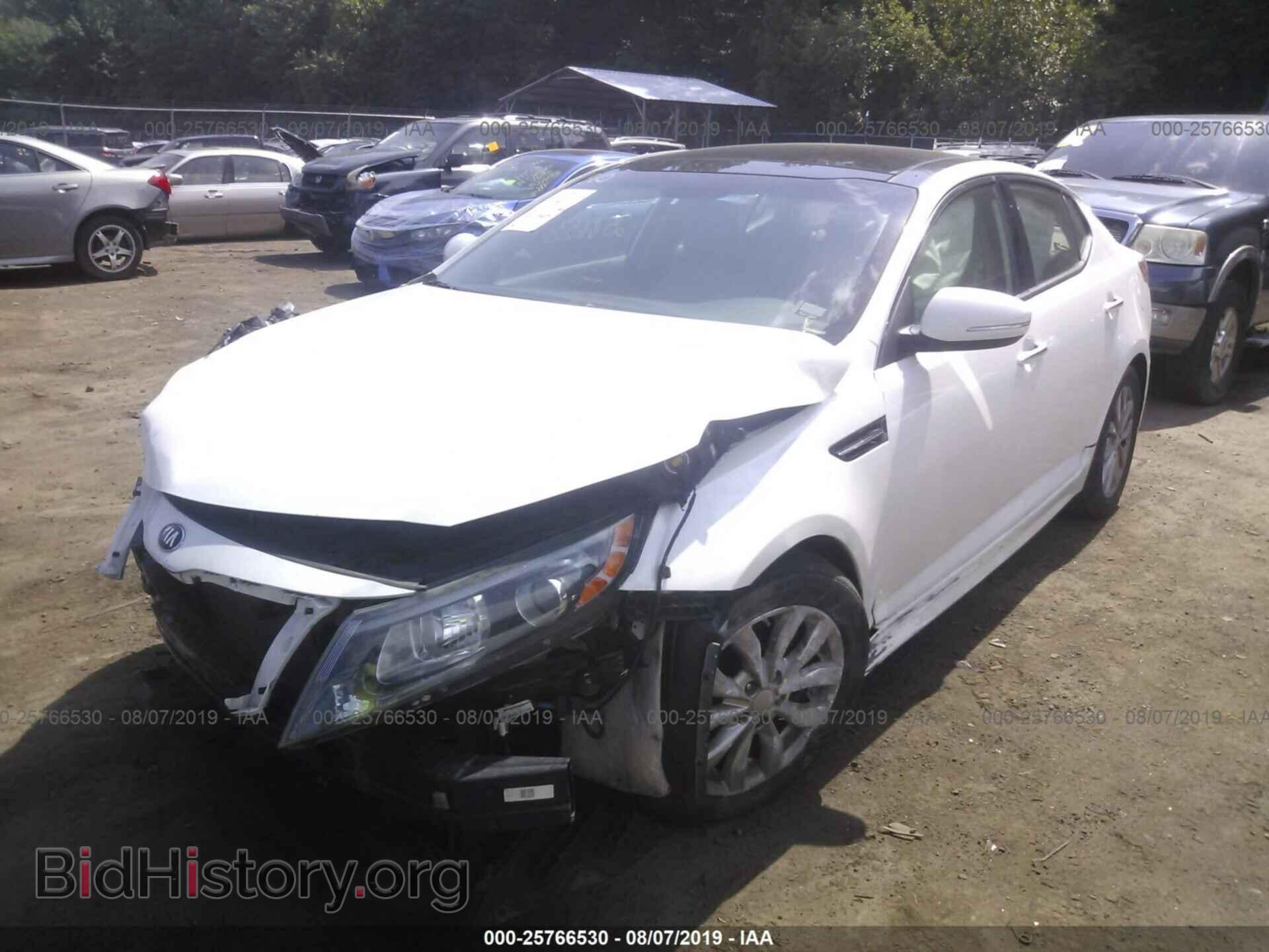 2014 KIA OPTIMA - VIN: 5XXGN4A74EG316493 - Фото 2