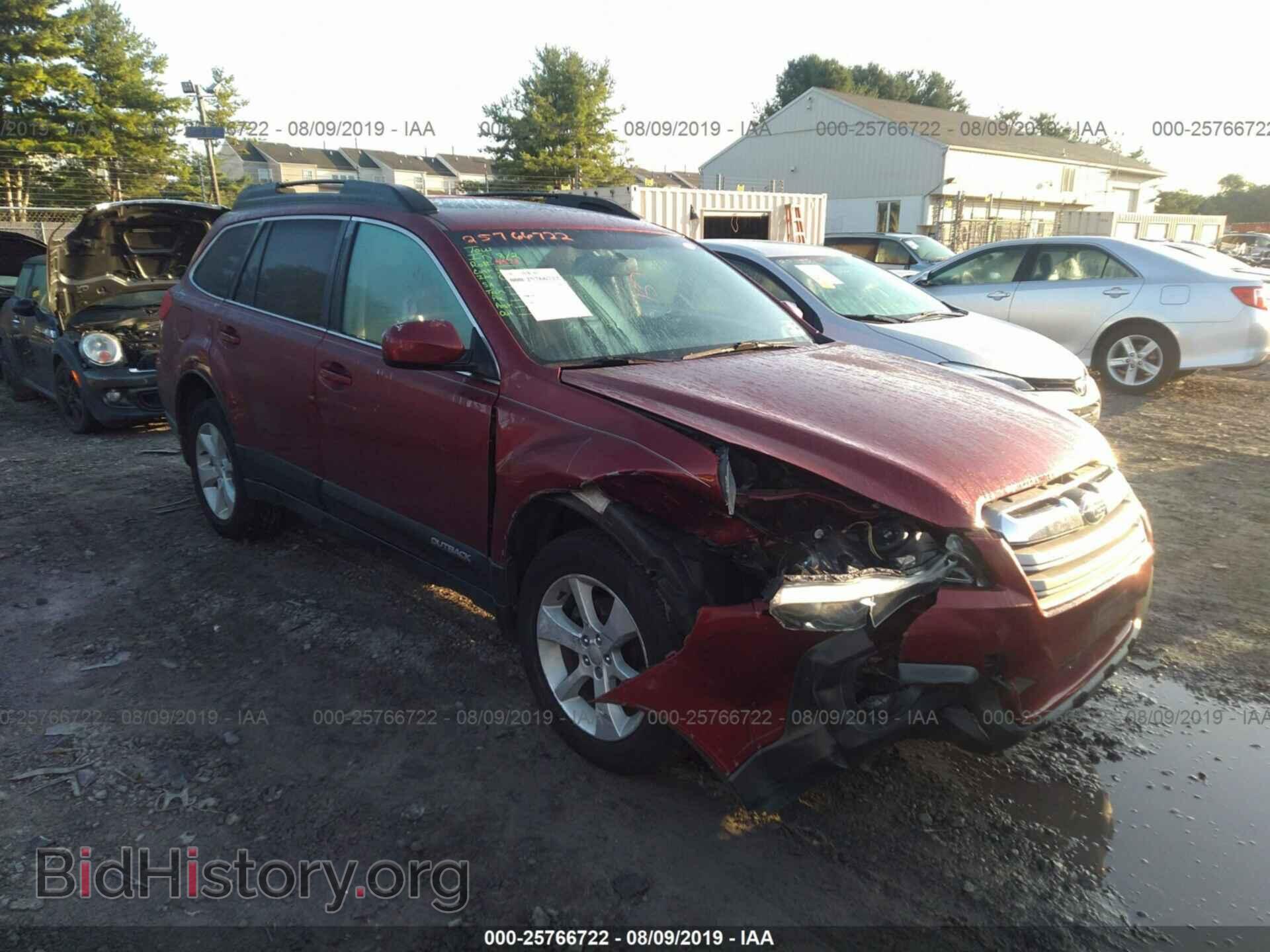 Фотография 4S4BRBDC4E3259414 - SUBARU OUTBACK 2014