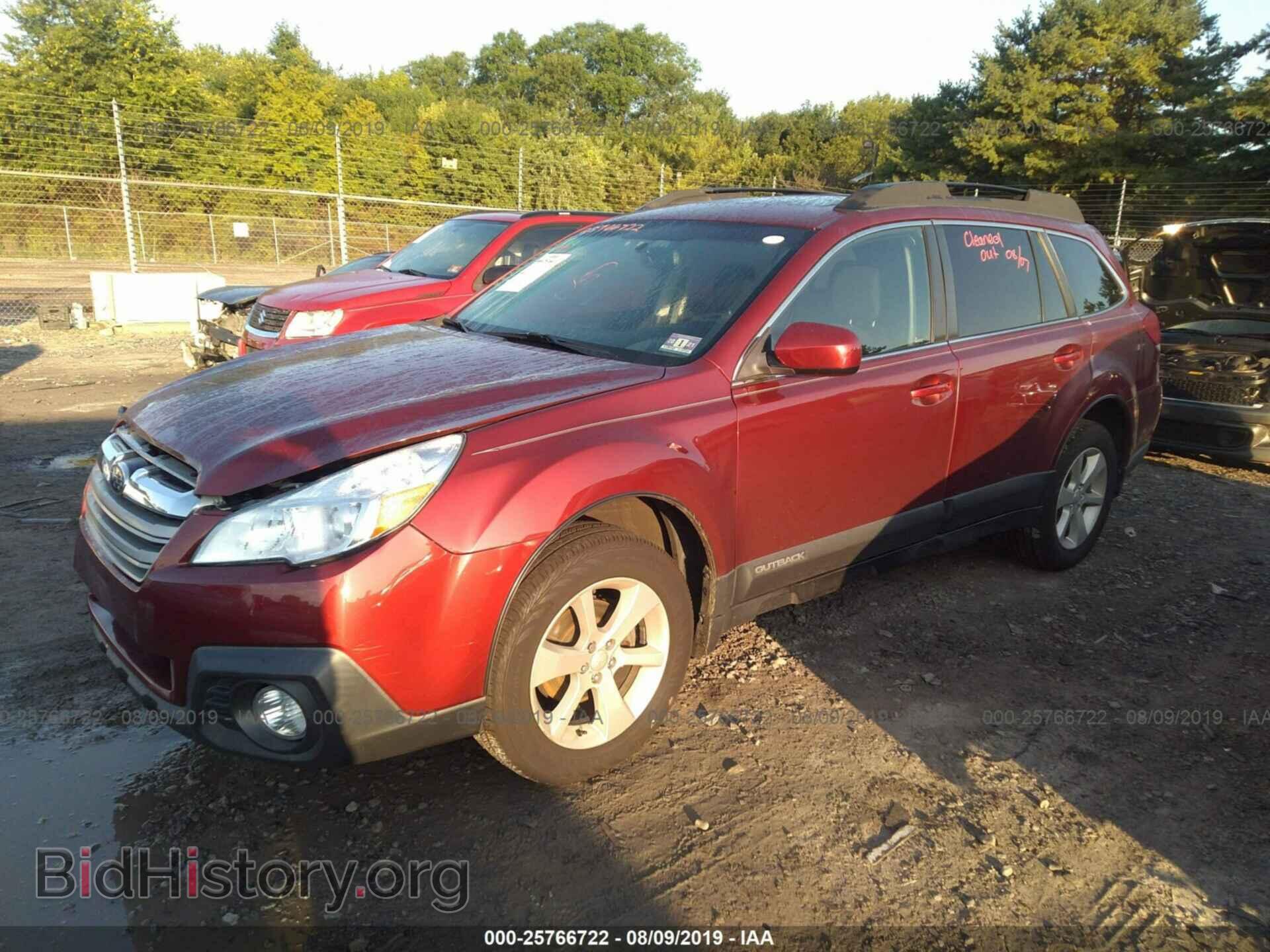 2014 SUBARU OUTBACK - VIN: 4S4BRBDC4E3259414 - Фото 2