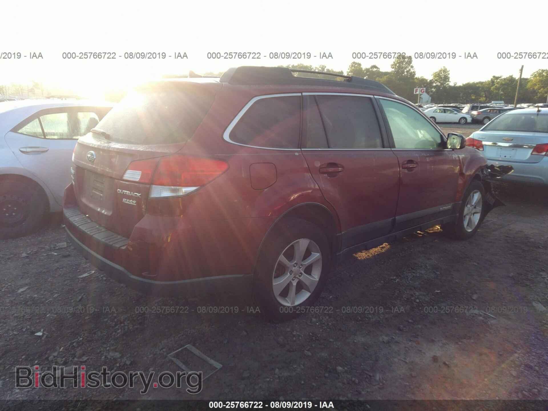 2014 SUBARU OUTBACK - VIN: 4S4BRBDC4E3259414 - Фото 4