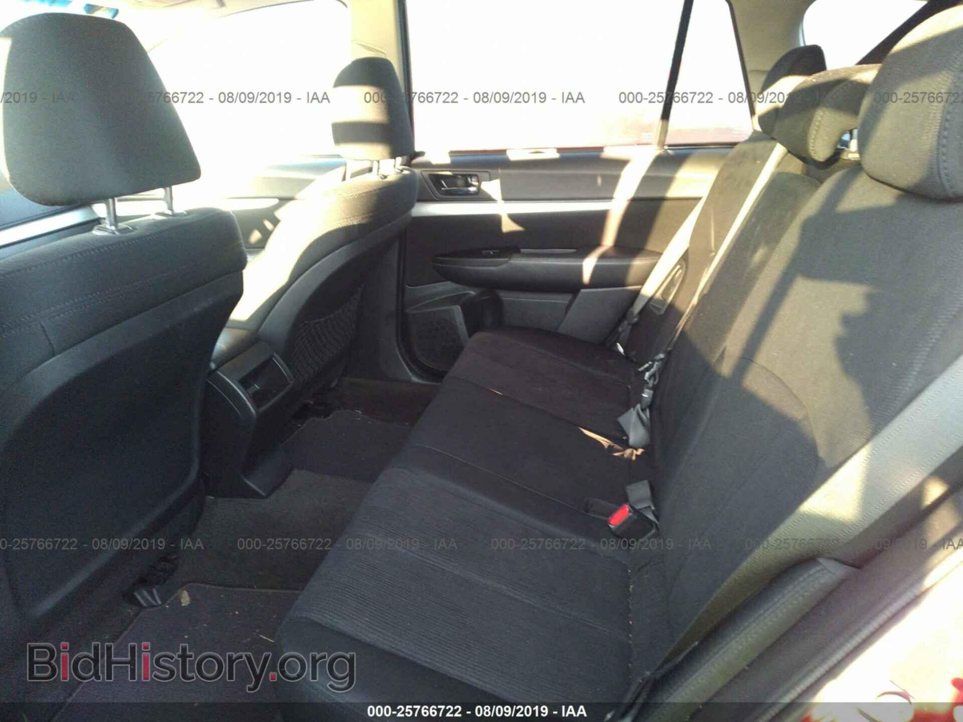 2014 SUBARU OUTBACK - VIN: 4S4BRBDC4E3259414 - Фото 8