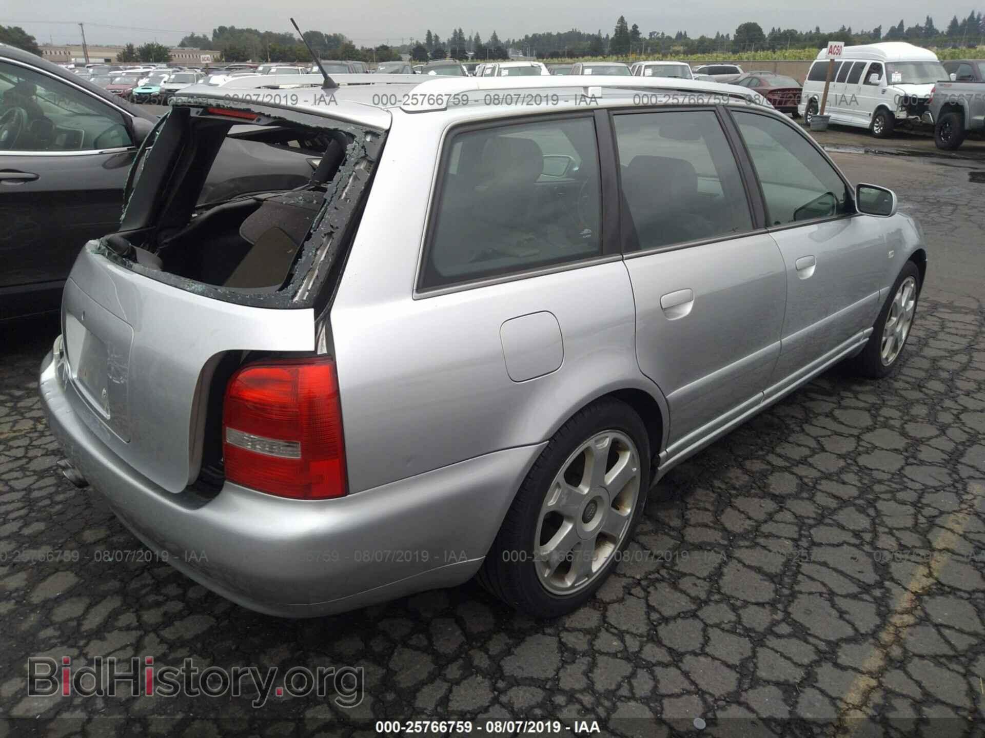 2001 AUDI S4 - VIN: WAUXD68D71A134610 - Фото 4