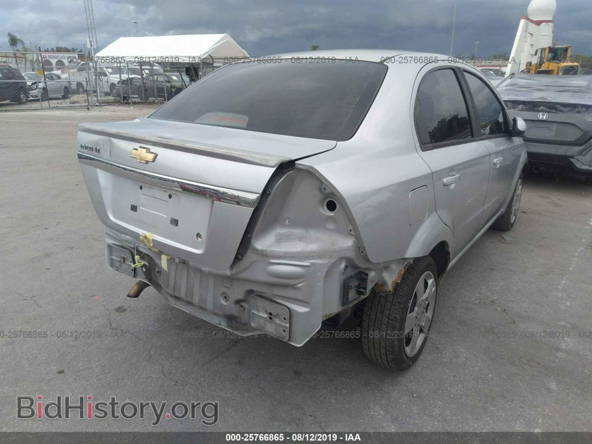 2011 CHEVROLET AVEO - VIN: KL1TG5DE5BB255477 - Фото 4