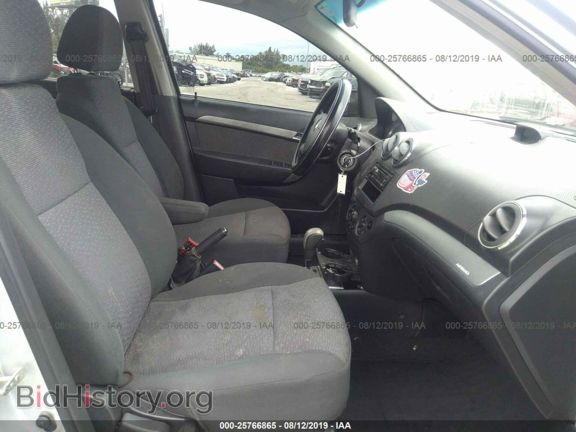 2011 CHEVROLET AVEO - VIN: KL1TG5DE5BB255477 - Фото 5