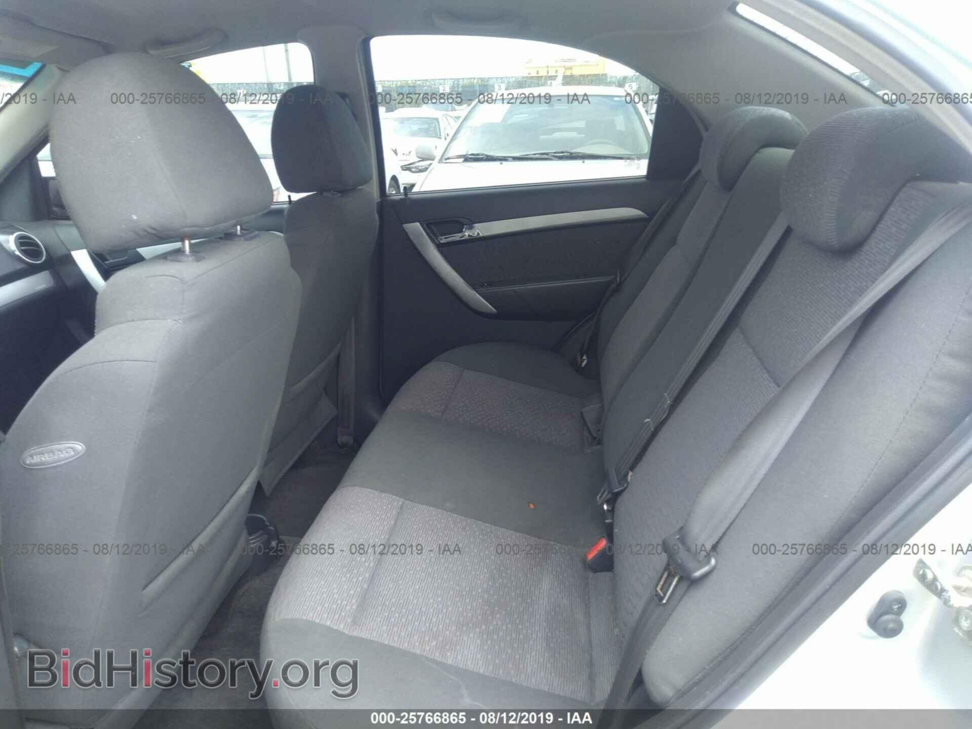 2011 CHEVROLET AVEO - VIN: KL1TG5DE5BB255477 - Фото 8