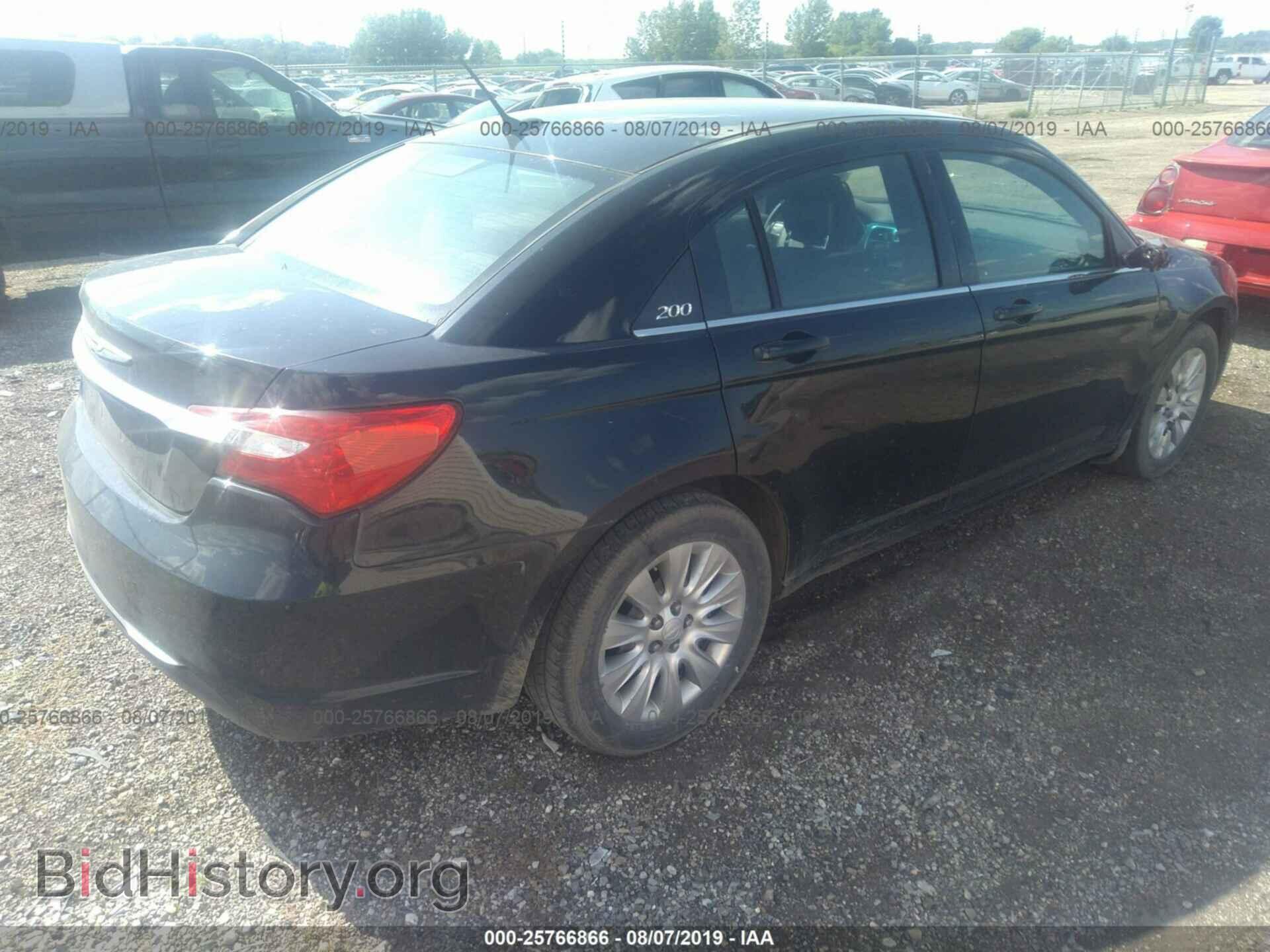 2013 CHRYSLER 200 - VIN: 1C3CCBABXDN691647 - Фото 4
