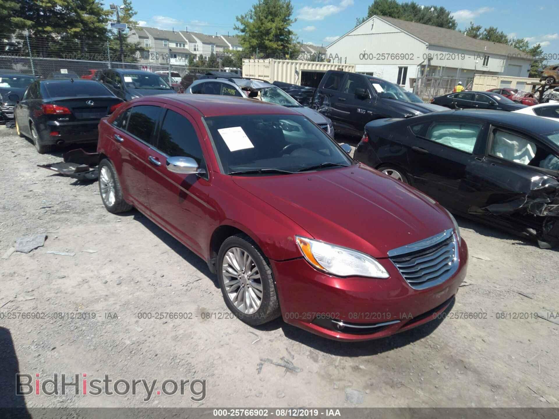 Фотография 1C3BC2FB6BN595497 - CHRYSLER 200 2011