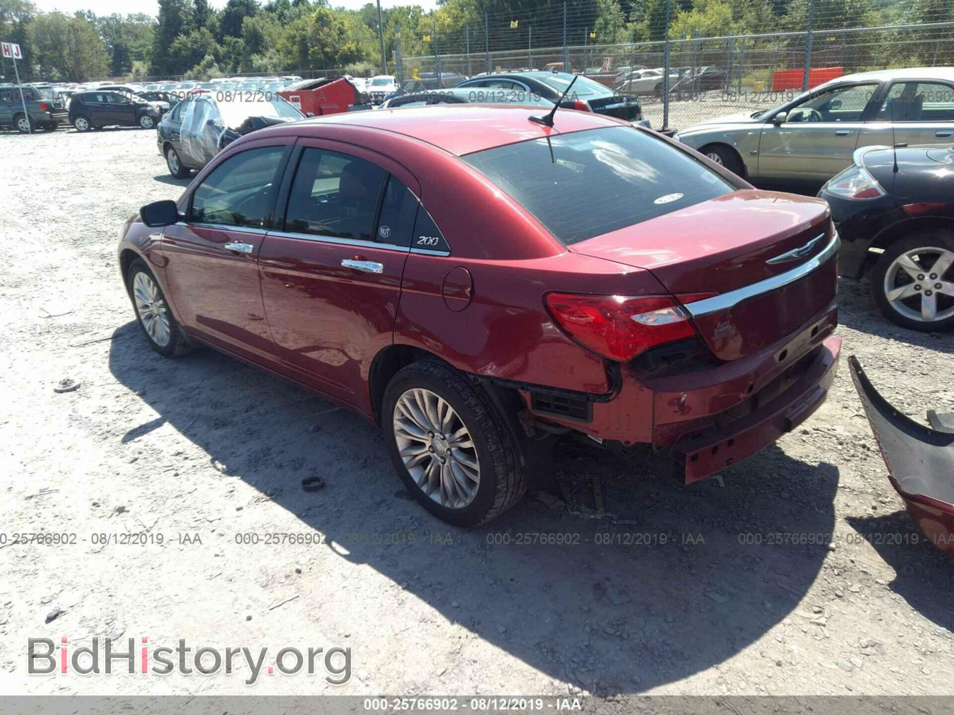 2011 CHRYSLER 200 - VIN: 1C3BC2FB6BN595497 - Фото 3