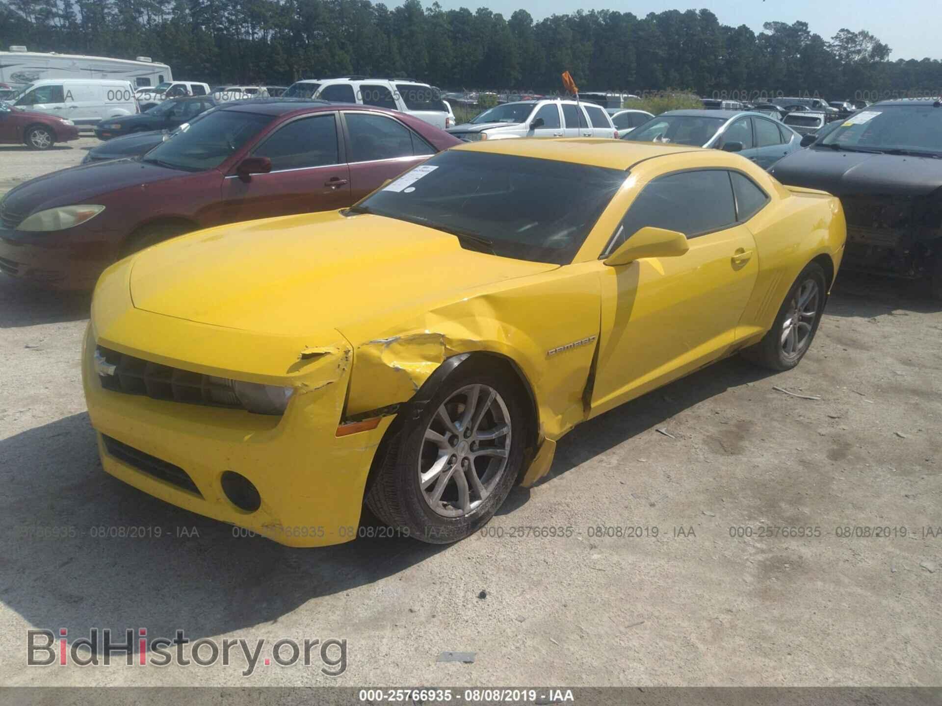 2012 CHEVROLET CAMARO - VIN: 2G1FA1E37C9209643 - Photo 2