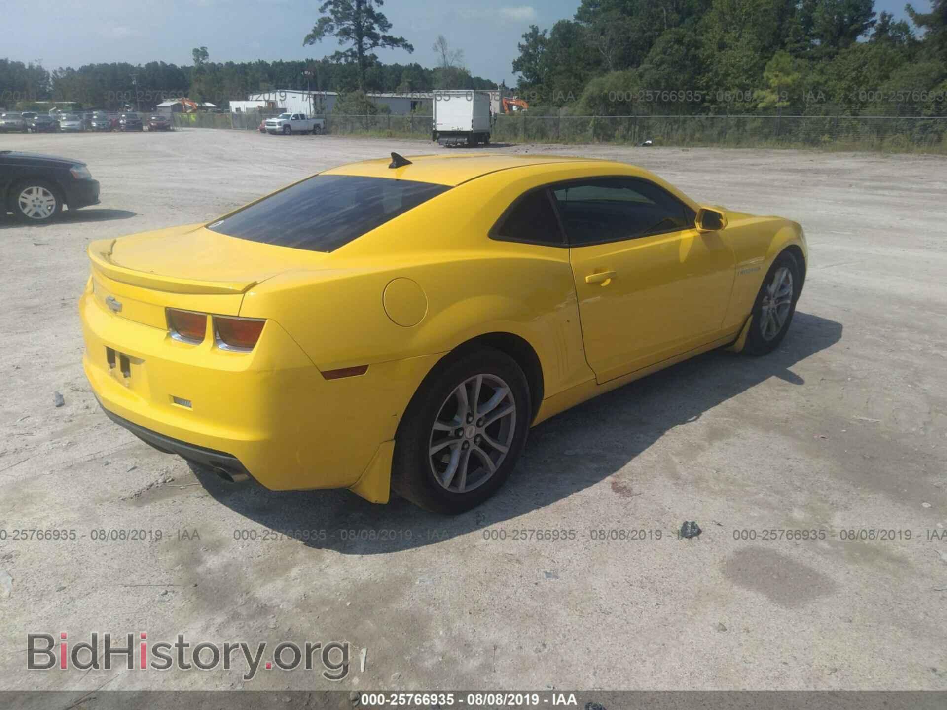 2012 CHEVROLET CAMARO - VIN: 2G1FA1E37C9209643 - Photo 4