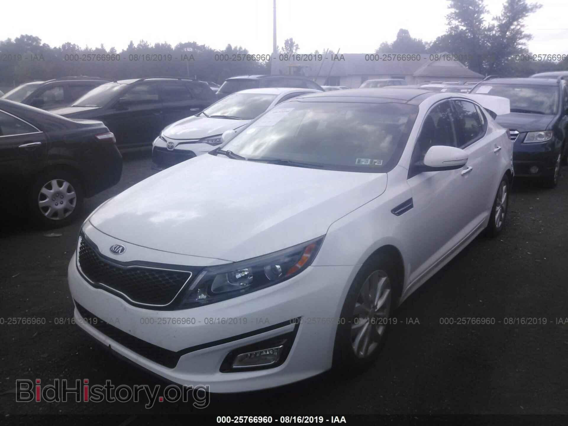 2015 KIA OPTIMA - VIN: 5XXGN4A72FG431014 - Фото 2